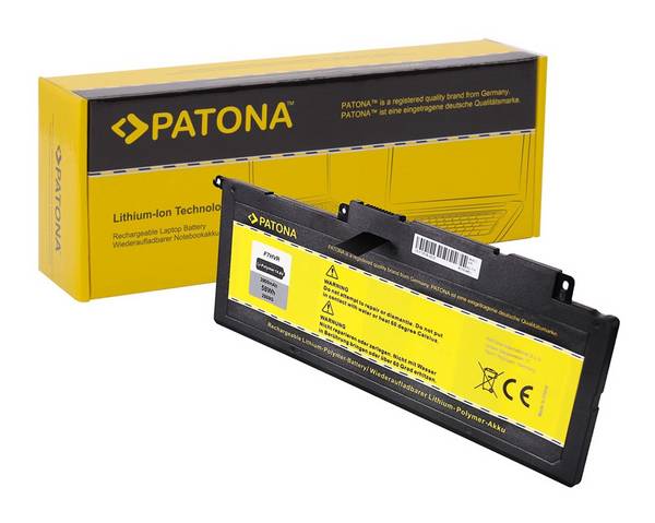 PATONA Akku f. Dell F7HVR T2T3J G4YJM 062VNH Inspiron 17 7737 15 7537 Serie