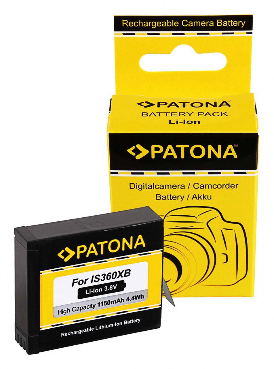 PATONA Akku f. Insta360 One X Action Cam-0