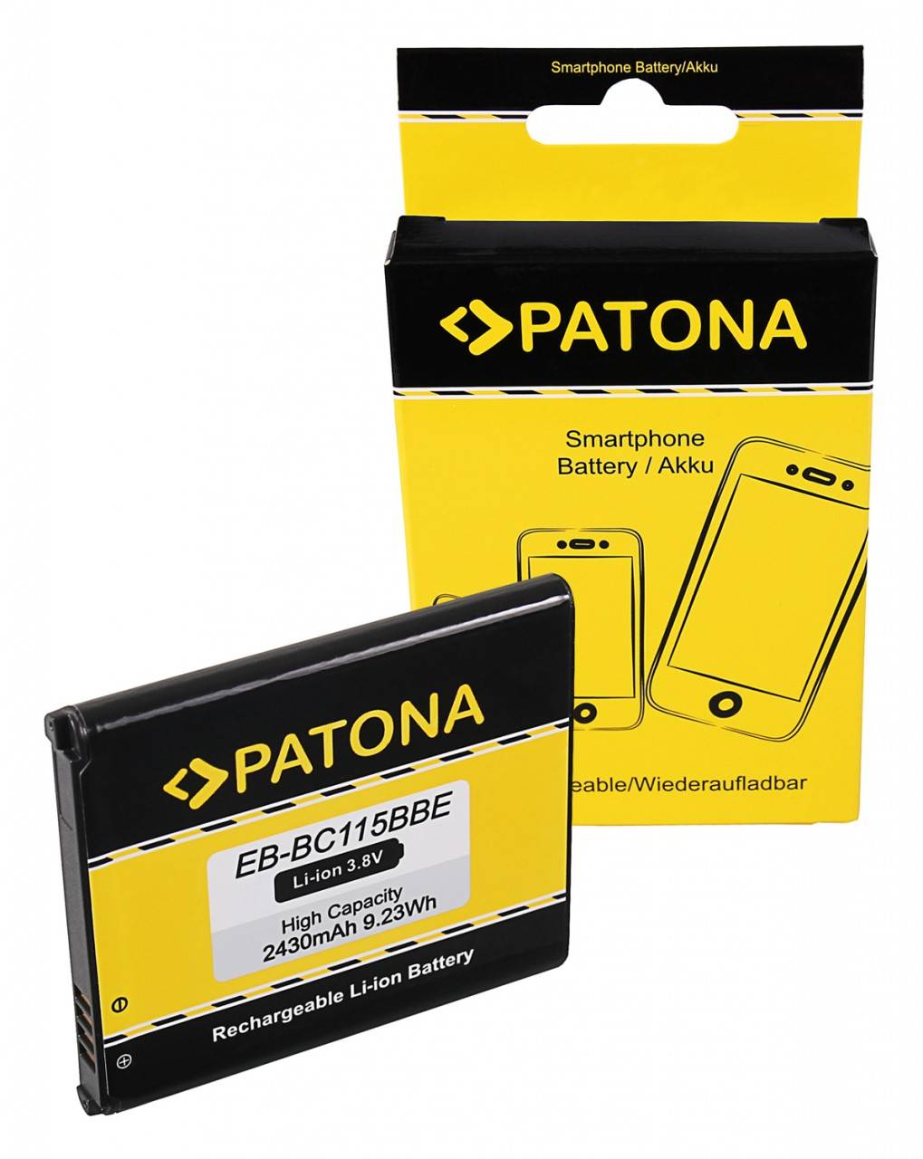 PATONA Akku f. Samsung Galaxy K Zoom EB-BC115BBE-0