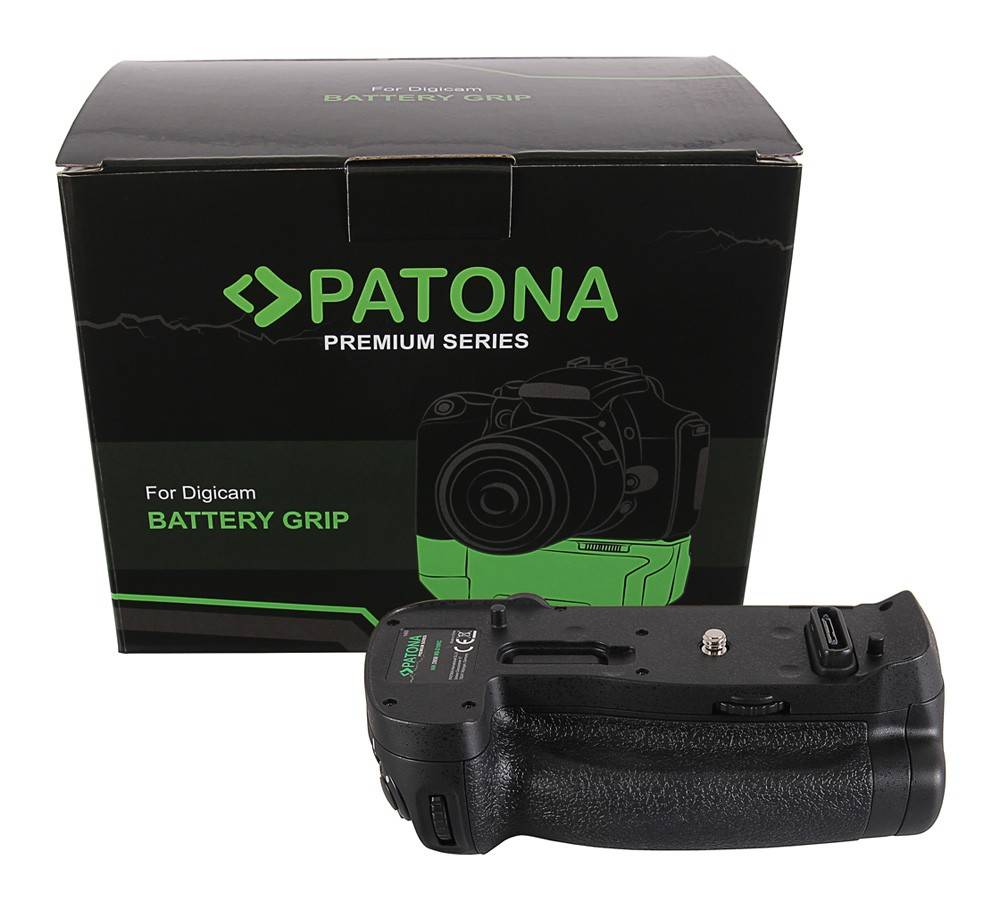 PATONA Premium Batteriegriff f. Nikon D850 MB-D18RC f. 1 EN-EL15 Akku inkl. Fernbedienung 2,4G-0