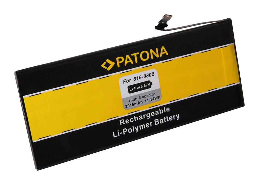 PATONA Akku f. Apple iPhone 6 Plus 616-0772 616-0802-0