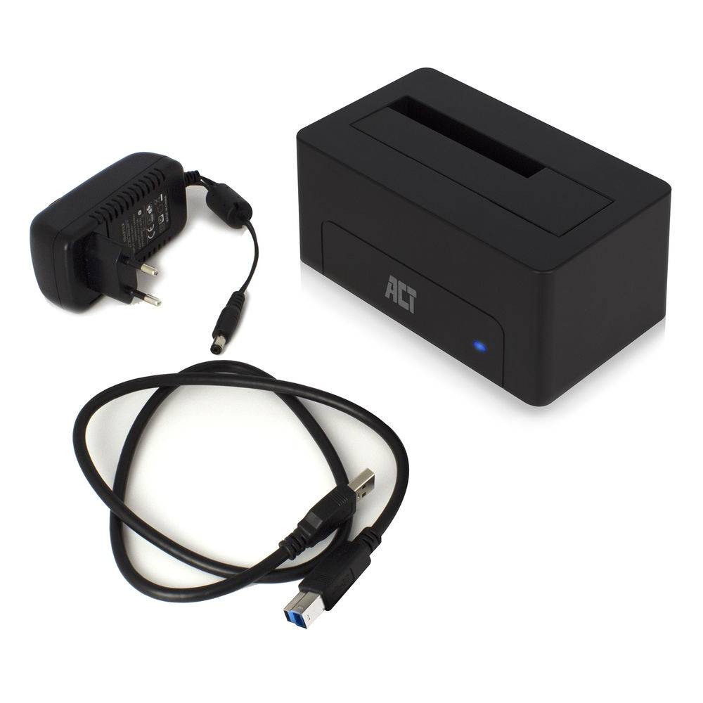 ACT AC1500 2,5" und 3,5" SATA HDD Docking Station USB 3.2 Gen1-4