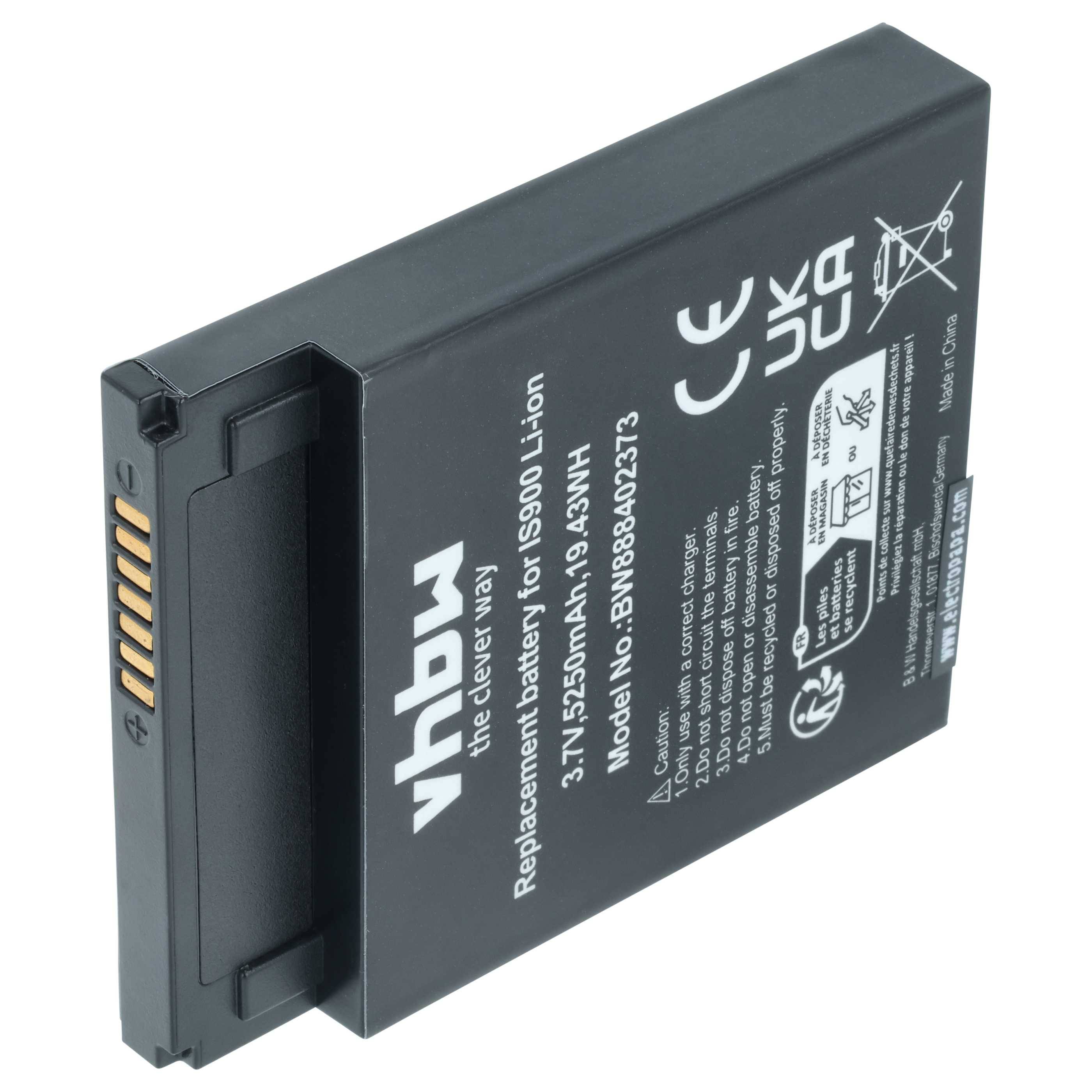 vhbw Akku Ersatz für Pax IS900 für Kartenleser | NFC Smart Card Reader, Lesegerät (5250 mAh, 3,7 V, Li-Ion)-0