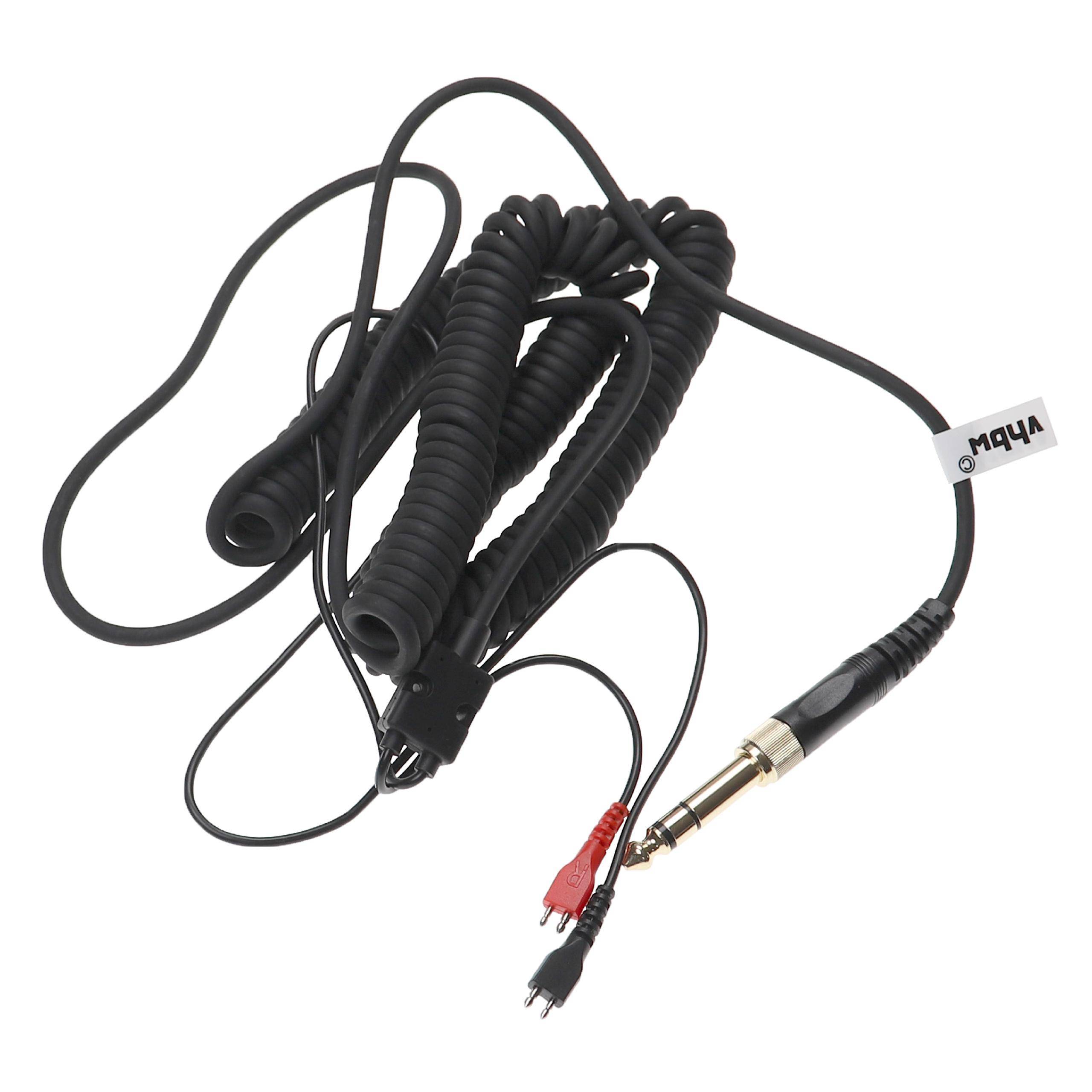 vhbw Audio AUX Kabel kompatibel mit Sennheiser HD 420 | HD 420 SL, HD 425 Kopfhörer - Audiokabel 3,5 mm Klinkenstecker-1