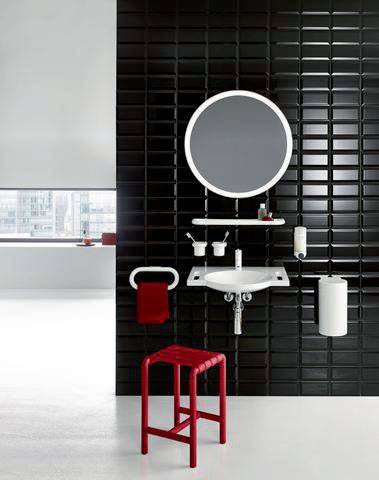 HEWI Hocker Serie 801 B 345 mm H 505 T 336 senfgelb-1
