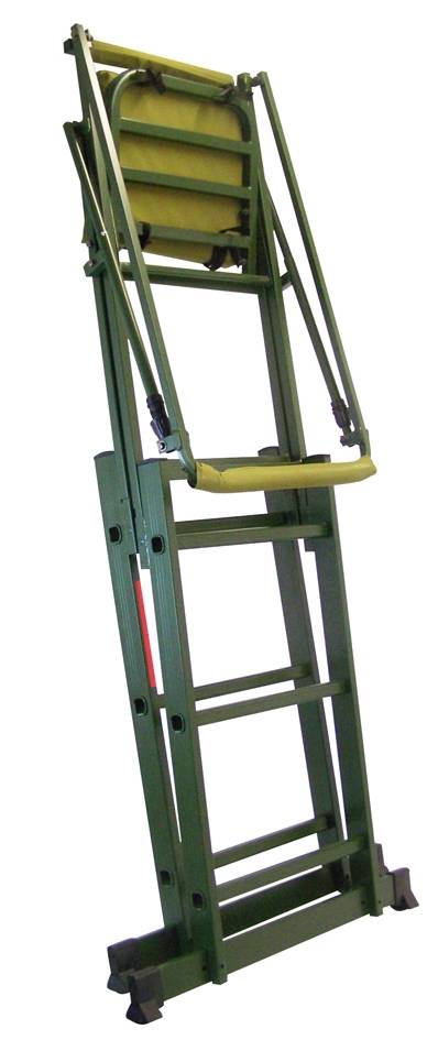 Aluminiumansitzstuhl mit verstellbarer Gewehrauflage-1