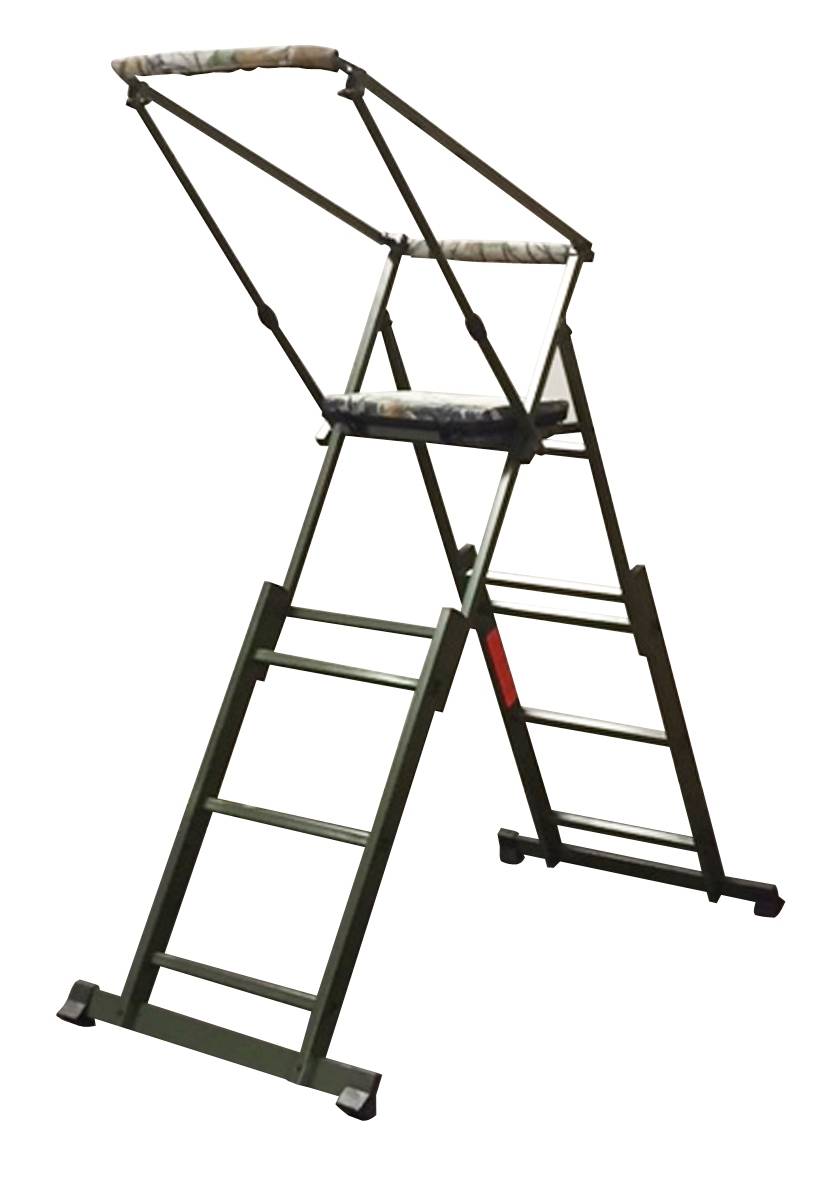 Aluminiumansitzstuhl mit verstellbarer Gewehrauflage-2