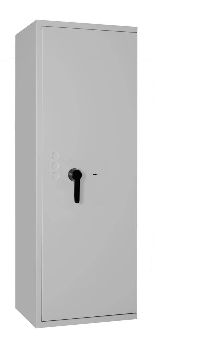Schlüsseltresor,HxBxT 1400x500x420mm,400 Haken,Böden,Korpus RAL7035,Front RAL7035-0