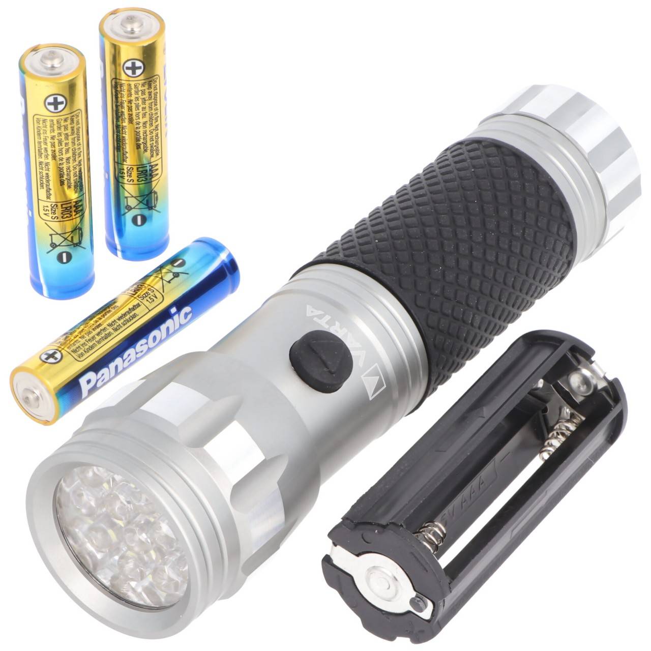 Varta LED Taschenlampe Brite Essential F10 20lm, exkl. 3x Batterie Micro AAA, Retail Blister-2