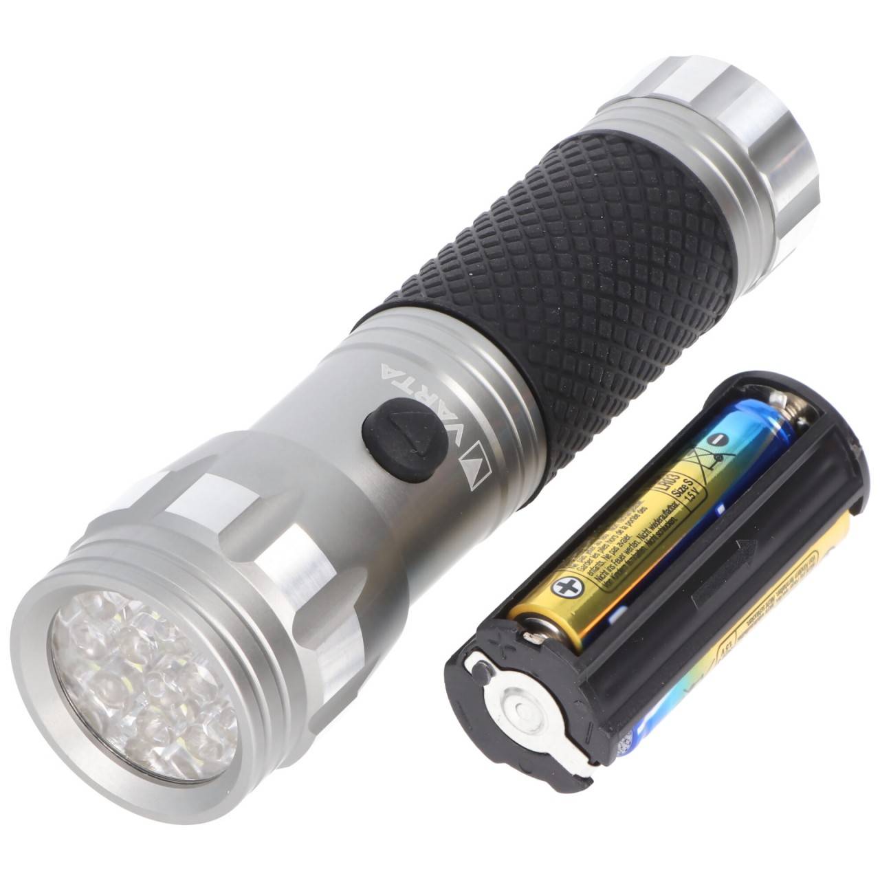 Varta LED Taschenlampe Brite Essential F10 20lm, exkl. 3x Batterie Micro AAA, Retail Blister-3