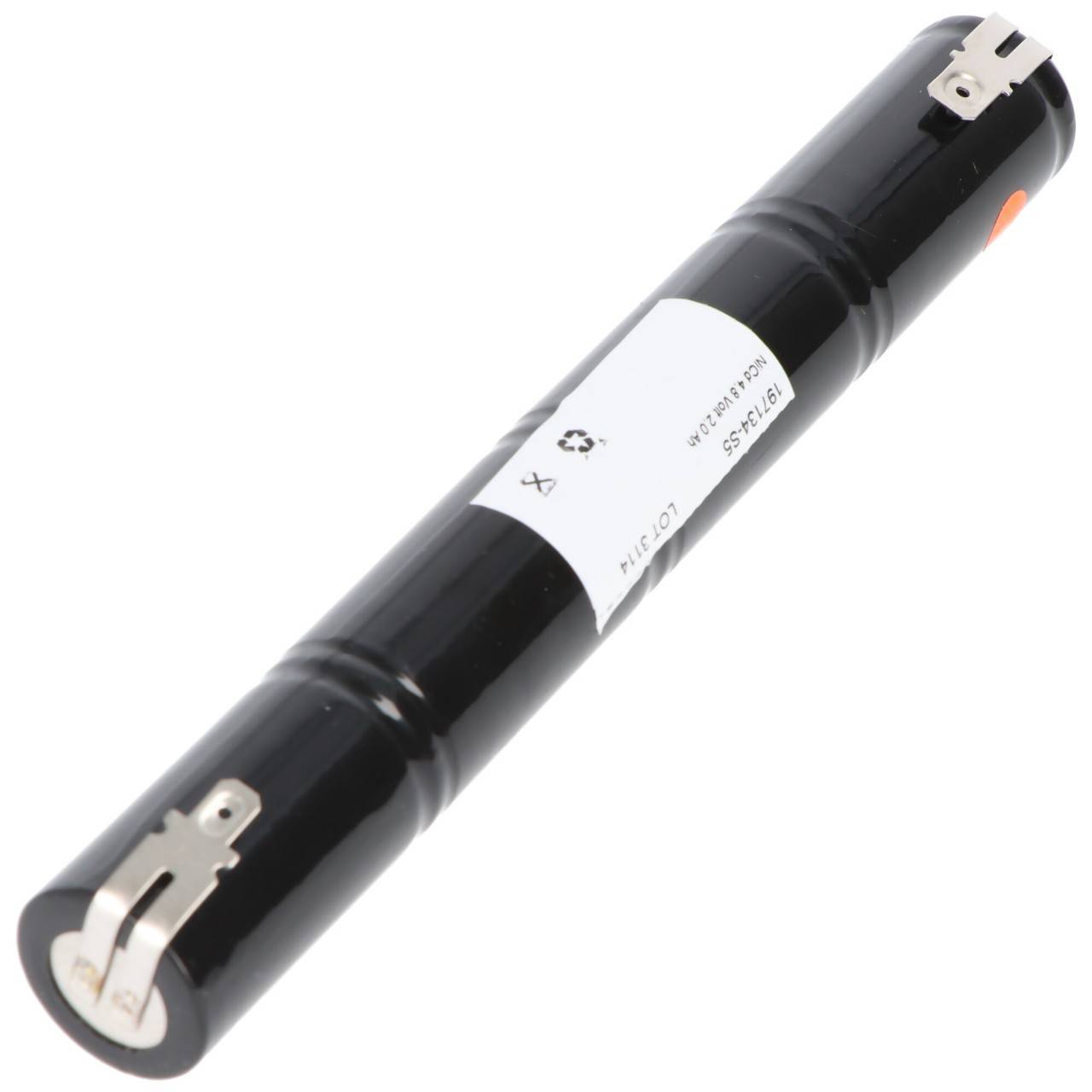Notbeleuchtungs-Akku L1x4 Saft VNT CS mit Faston +6,3 mm -4,8 mm 4,8V, 1800mAh-2