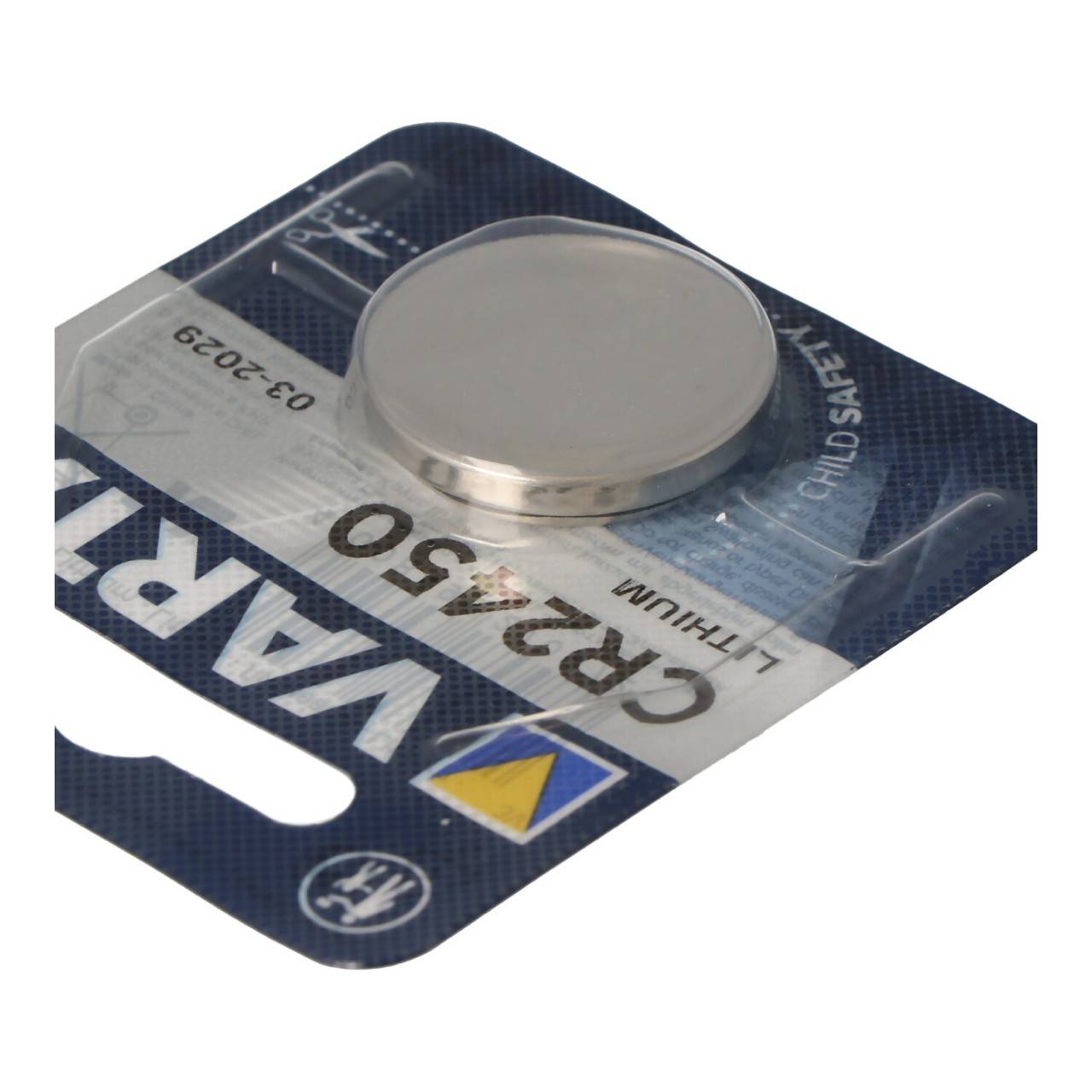 Batterie passend für Philips HUE Dimmschalter 1x Varta CR2450 Lithium Batterie IEC CR 2450-1