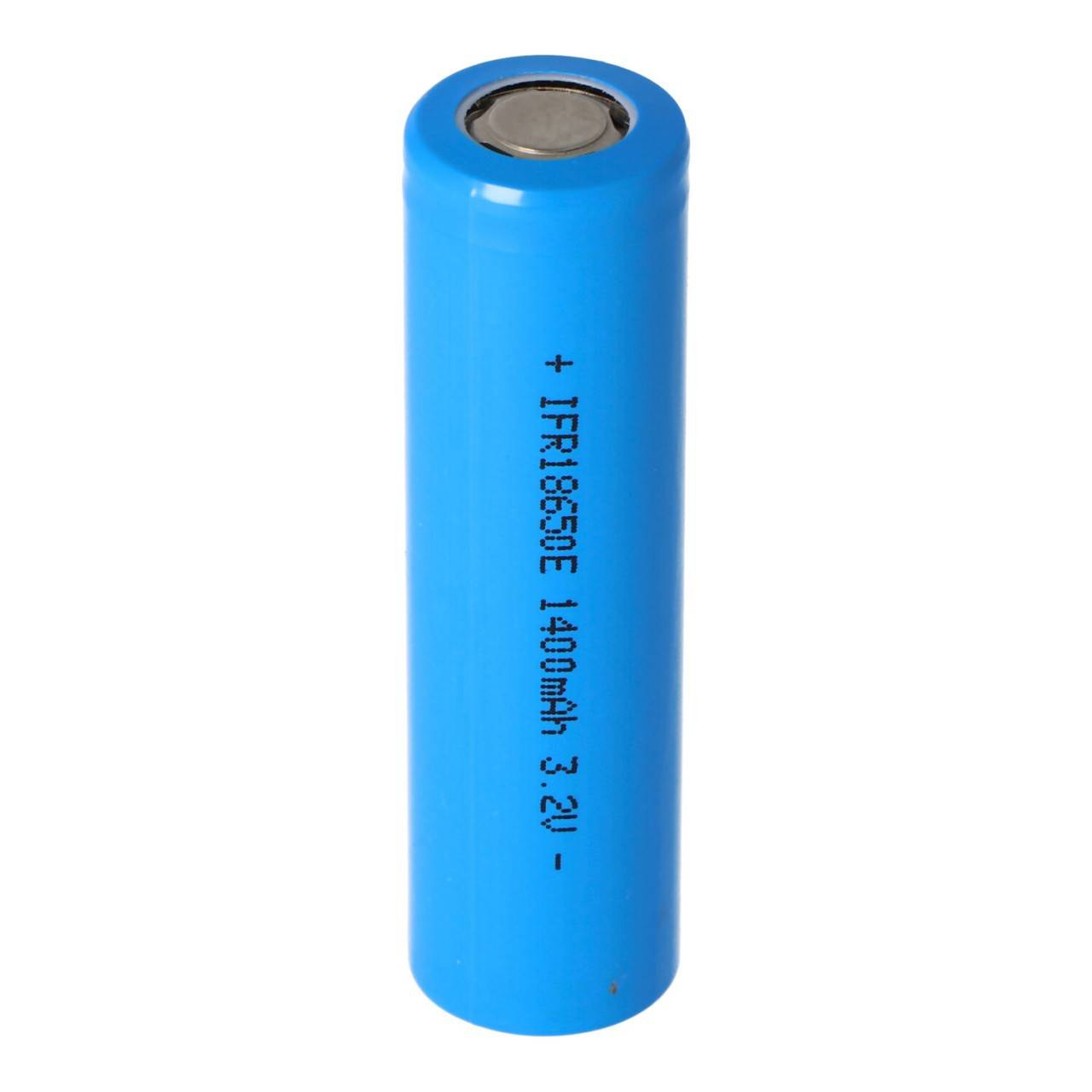 3,2 Volt Solar Akku Lithium 18650 IFR LiFePo4 Akku Flat Top ohne Kopf ungeschützt 64,5x18mm, 1100mAh - 1400mAh-3