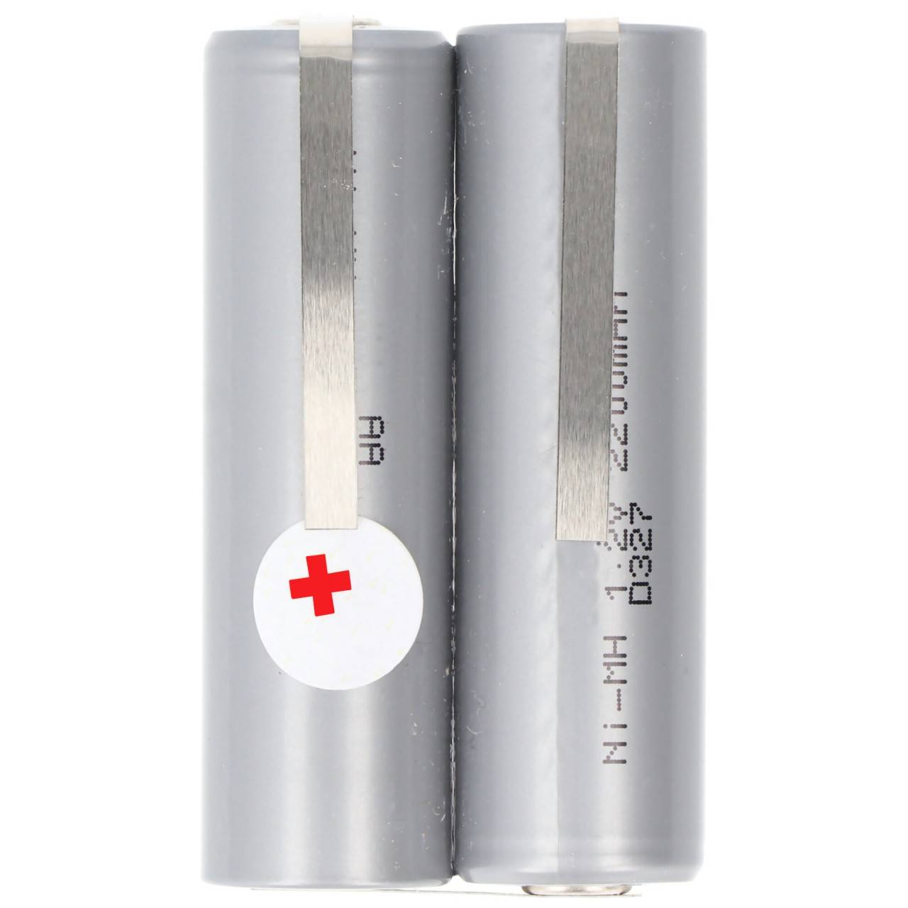 Rasiererakku NiMH 2,4V 2200mAh ersetzt z.B. den originalen Akkutyp 138 10609-4