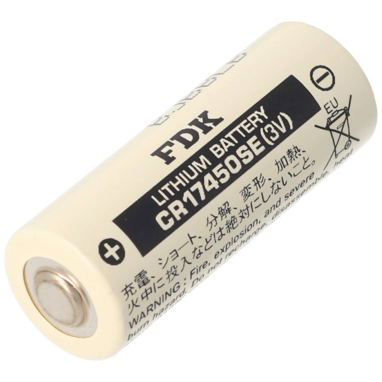 Sanyo Lithium Batterie CR17450SE Size A, ohne Lötfahnen-1