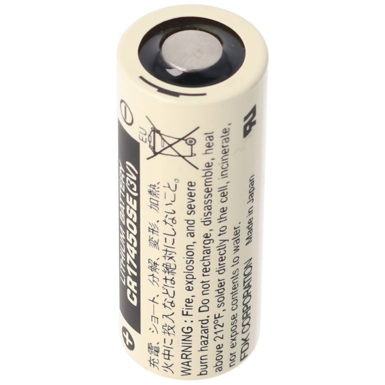 Sanyo Lithium Batterie CR17450SE Size A, ohne Lötfahnen-3