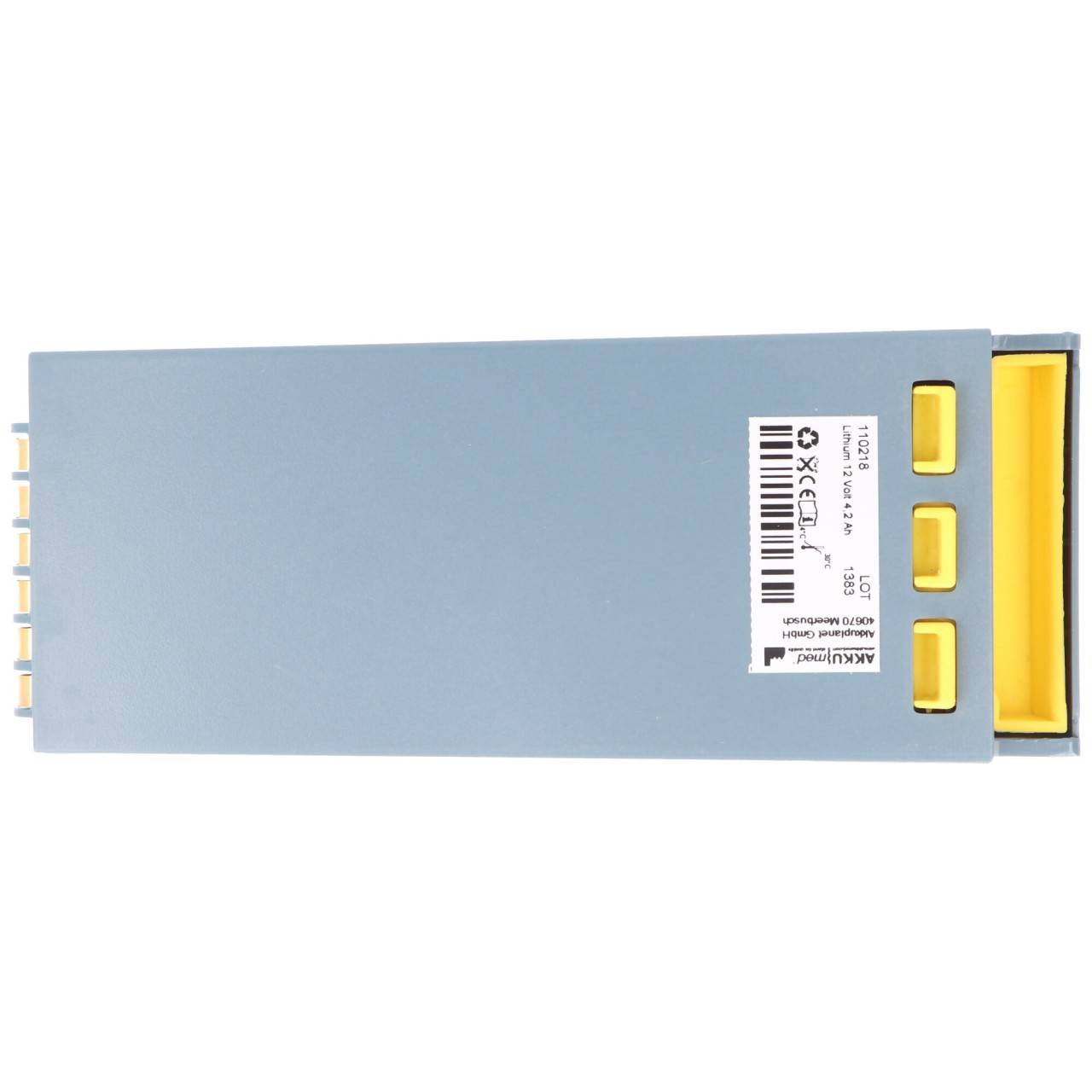Lithiumbatterie passend für Philips, Laerdal Heartstart Forerunner 2, 2+, M3863A-3
