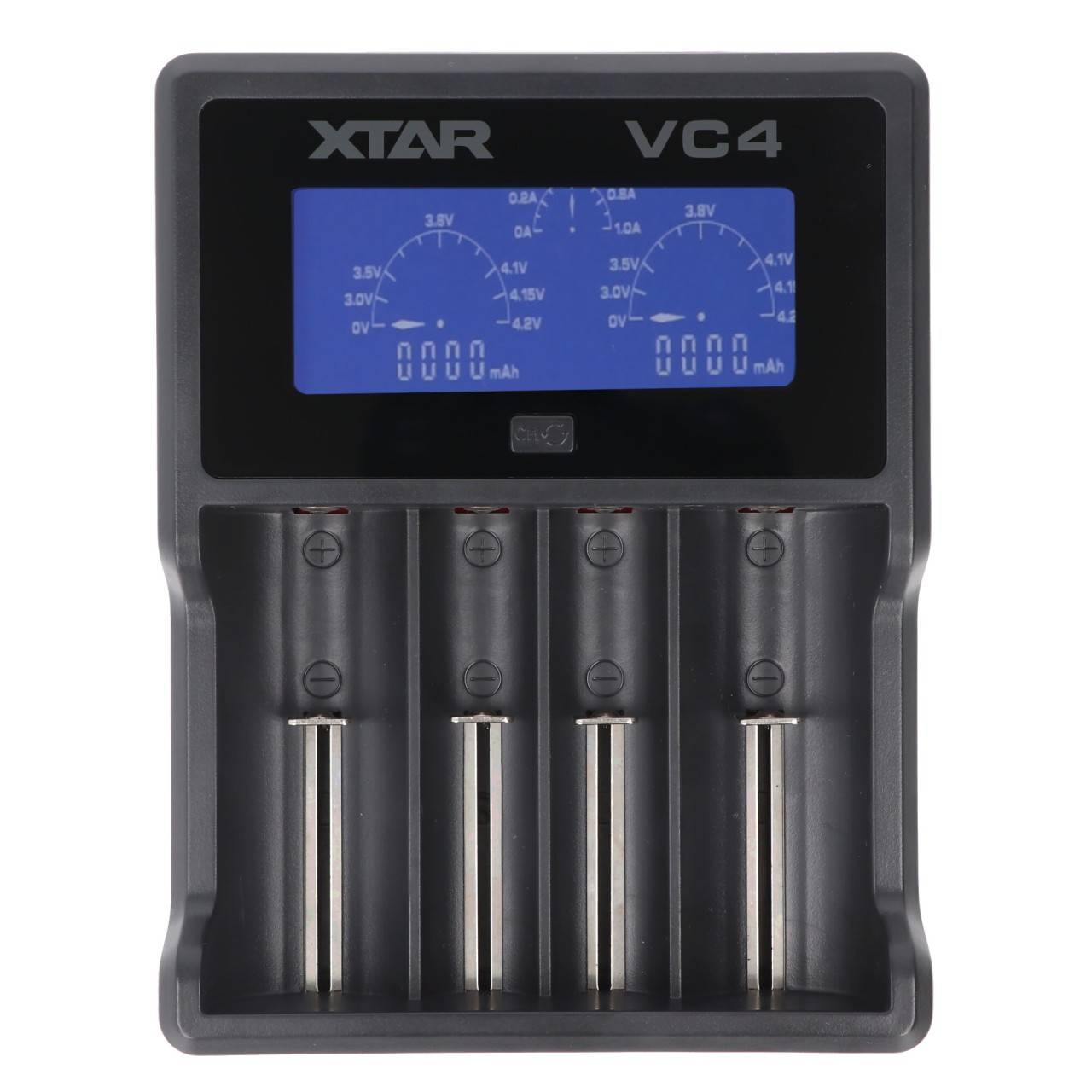Ladegerät und Panasonic Akku passend für icucam 4, icucell 18650, 3400mAh Lithium Ionen, 3 Stück pro Set-2