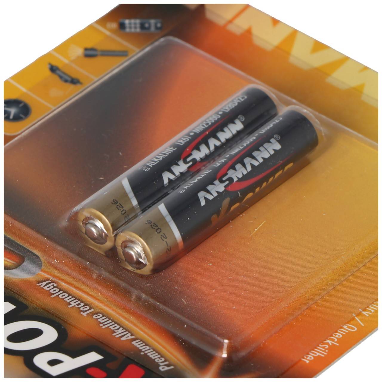 41,9 x 7,9mm AAAA Alkaline Batterie LR61 AAAA im 2er Pack-1