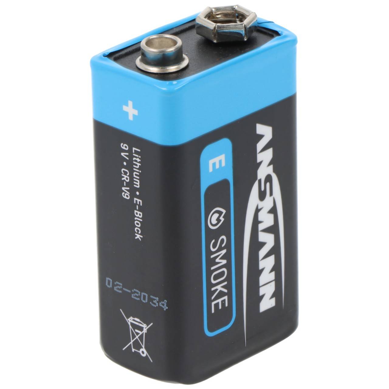 Lithium Batterie für Rauchmelder 9V E-Block speziell für Rauchwarnmelder-2