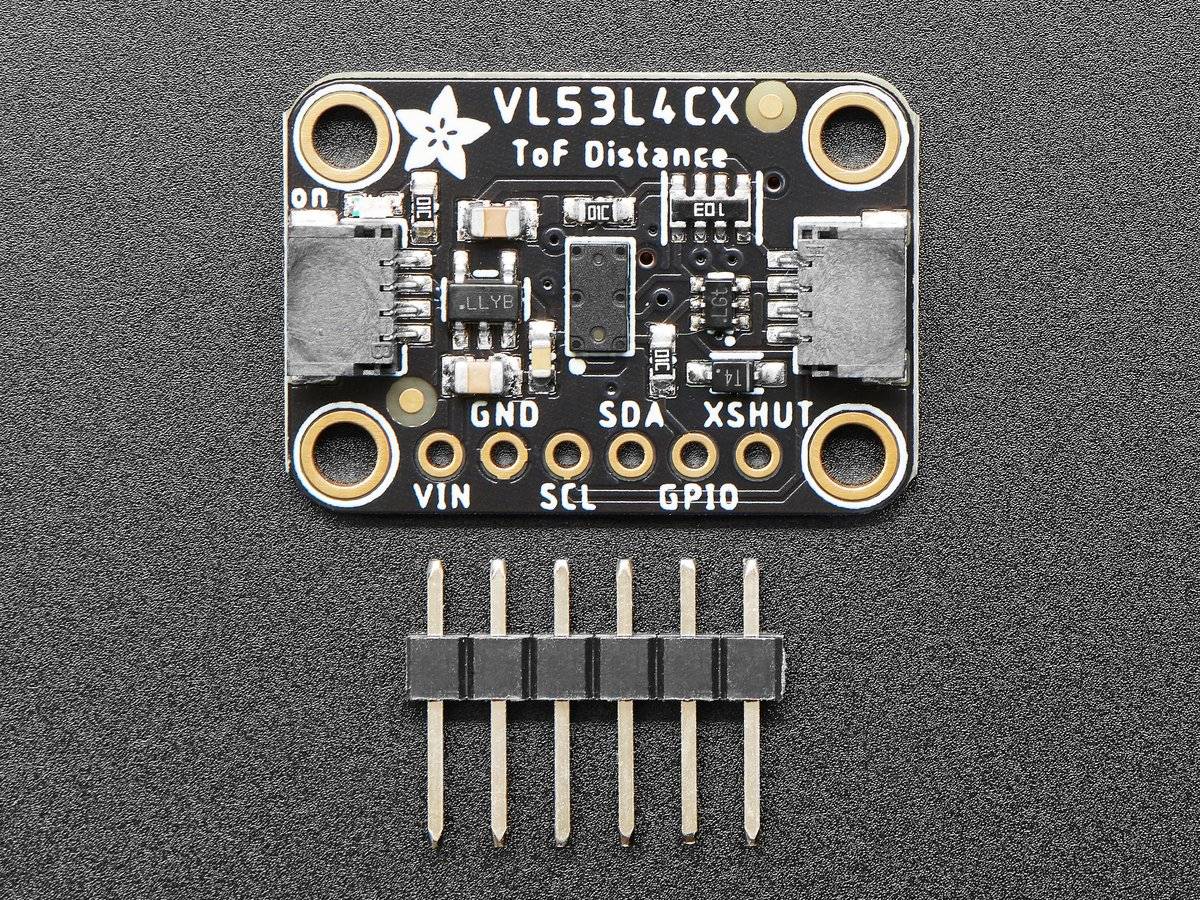 Adafruit VL53L4CX Time of Flight Distance Sensor Range 1 to 6000mm STEMMA QT Qwiic-1