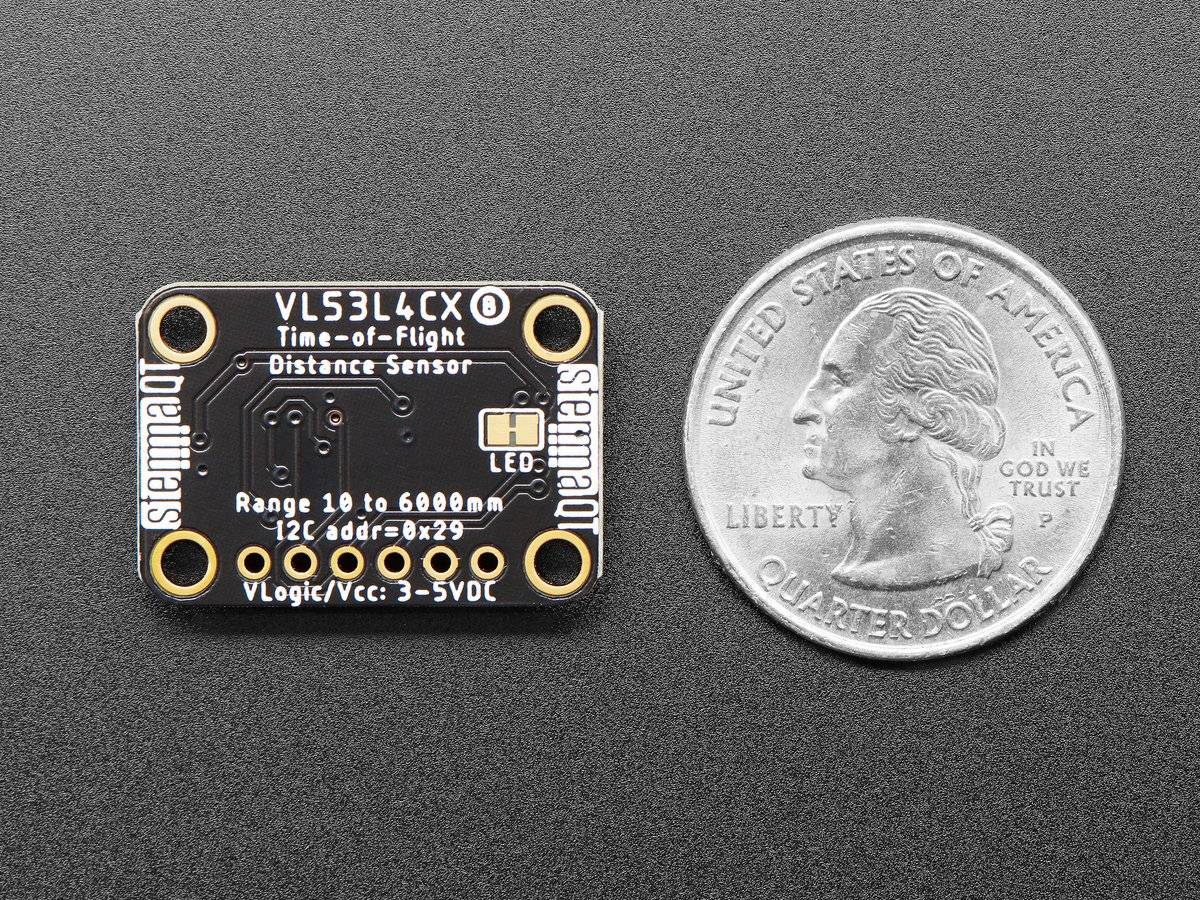 Adafruit VL53L4CX Time of Flight Distance Sensor Range 1 to 6000mm STEMMA QT Qwiic-3