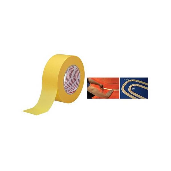 Malerabdeckband Scotch® Super PT244 glatt goldfarben L.50m B.48mm Rl.3M
