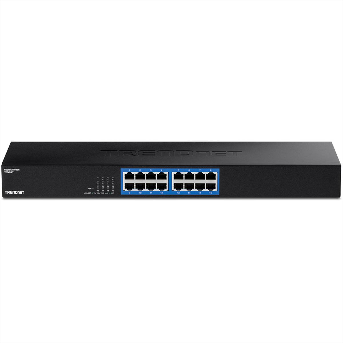 TRENDnet TEG-S17, 16-Port Gigabit Switch-1