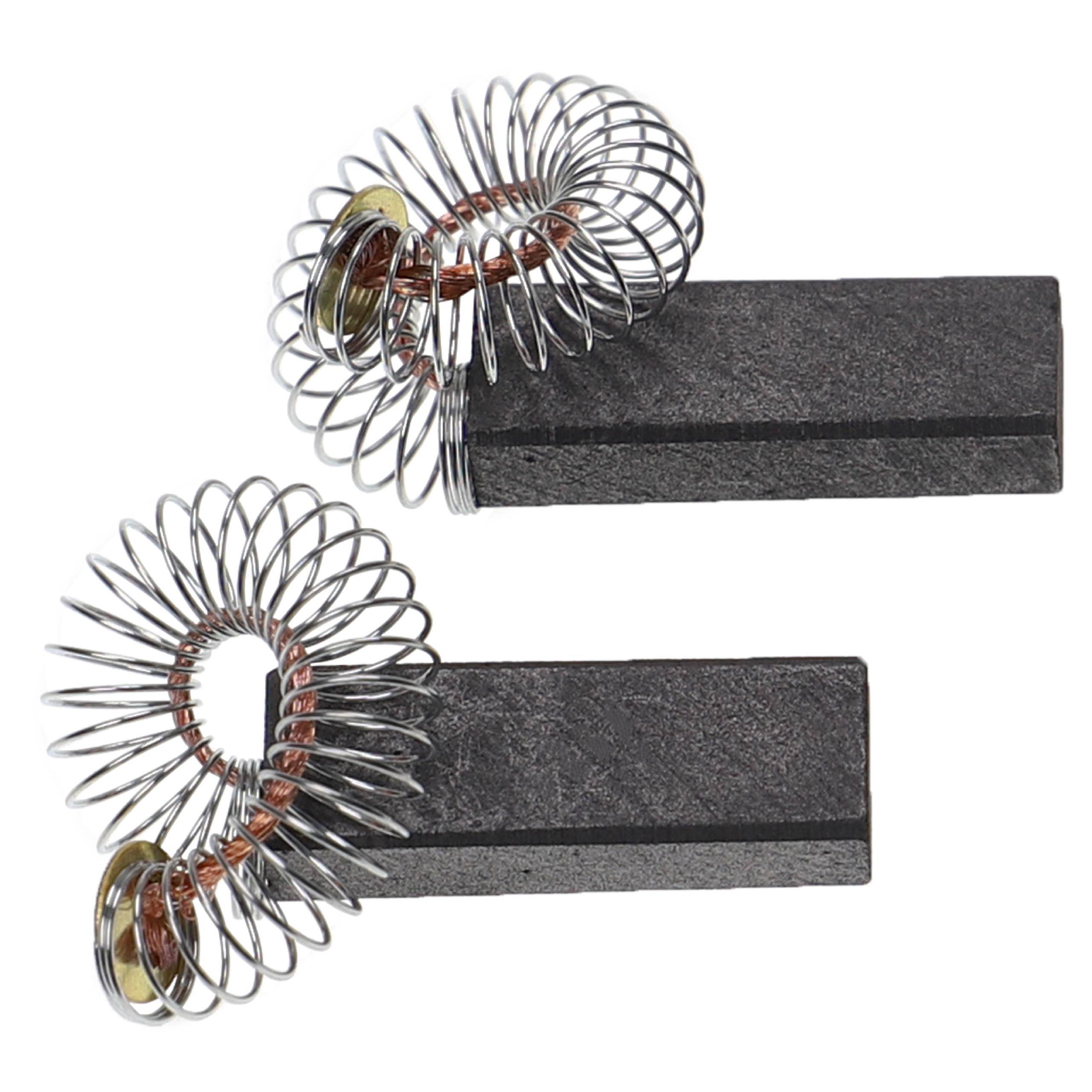 vhbw 2x Kohlebürste 28 x 9,8 x 6 mm kompatibel mit Spit D88E, D90 Elektrowerkzeug, Schlitzfräse + Feder-0