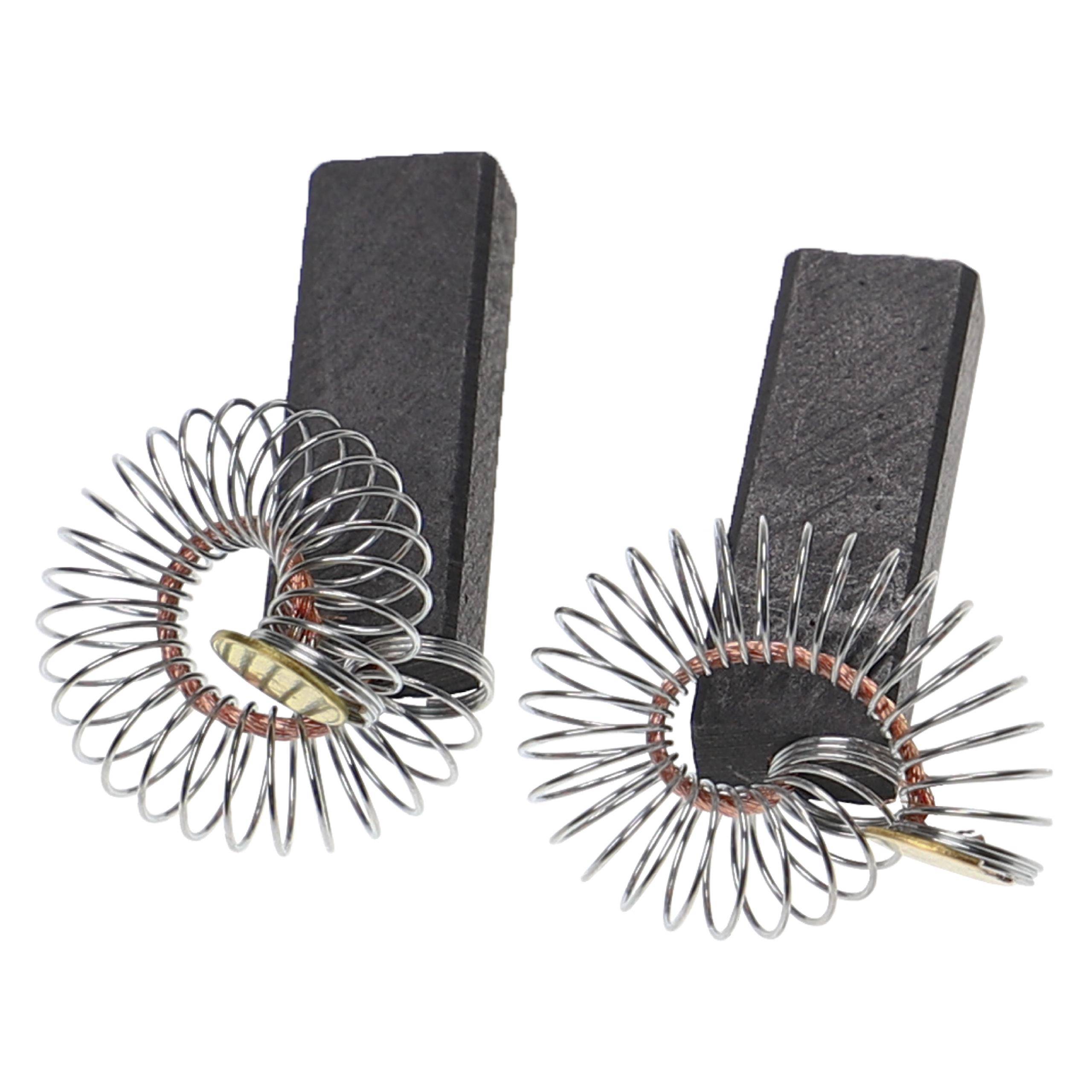 vhbw 2x Kohlebürste 28 x 9,8 x 6 mm kompatibel mit Spit D88E, D90 Elektrowerkzeug, Schlitzfräse + Feder-1