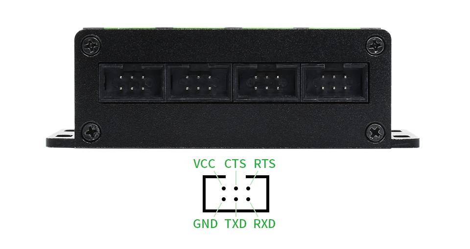 WaveShare Industrial USB to 4CH TTL Converter USB UART Multi Protection Systems Support-4