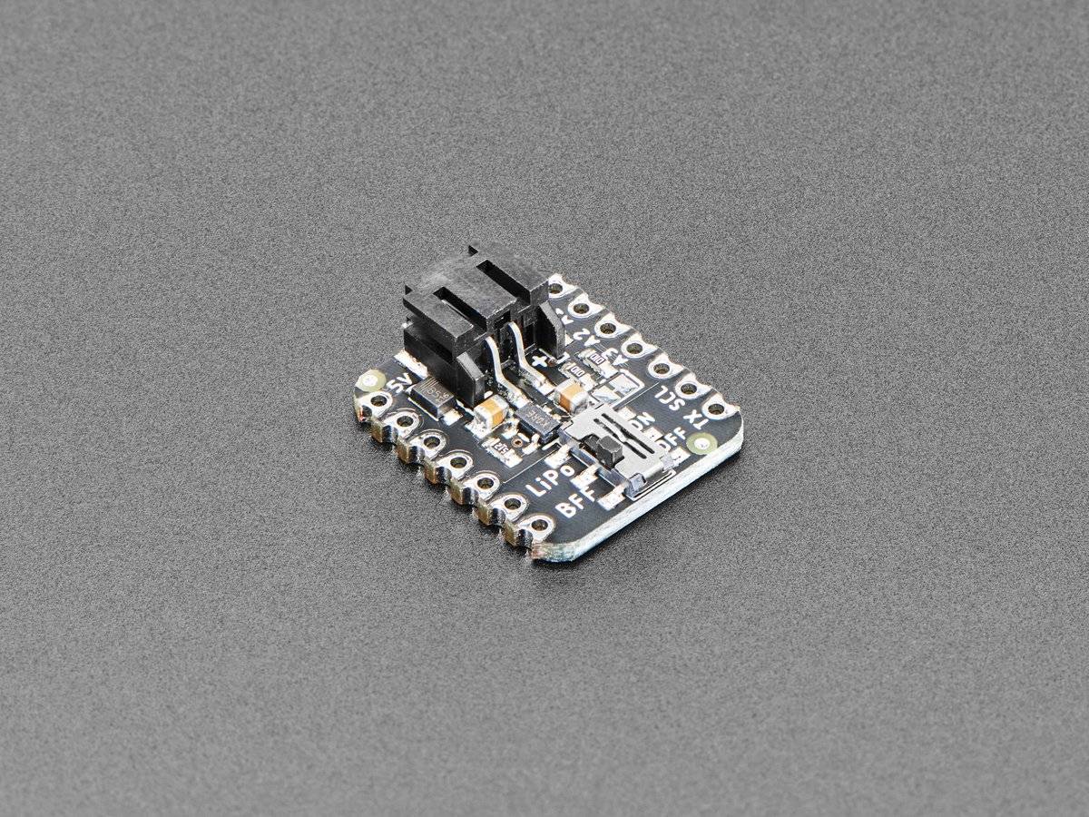 Adafruit LiIon or LiPoly Charger for QT Py BFF Add-On 200mA Charge Current-0