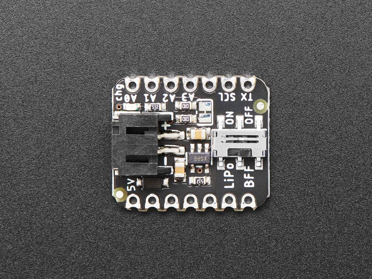 Adafruit LiIon or LiPoly Charger for QT Py BFF Add-On 200mA Charge Current-3