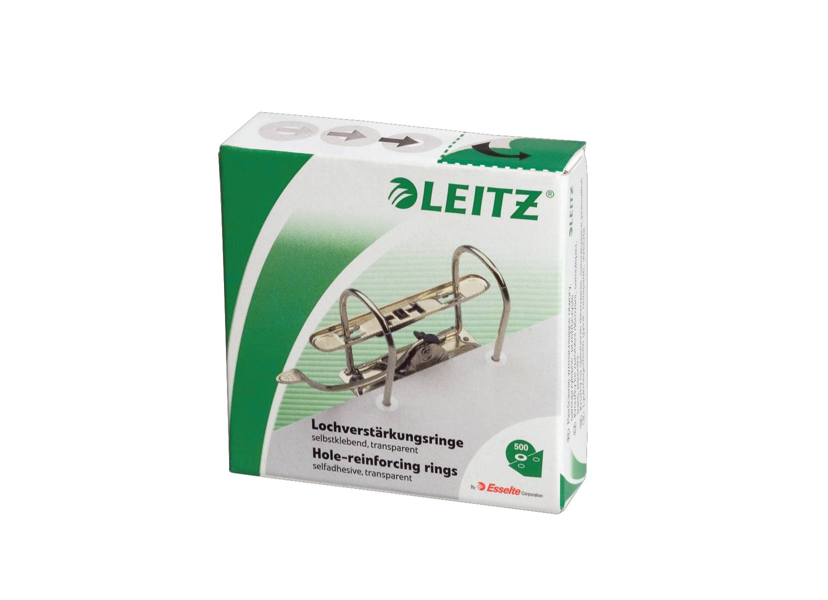 Lochverstärkungsringe weiß transparent selbstklebend VE=500 Stück-1
