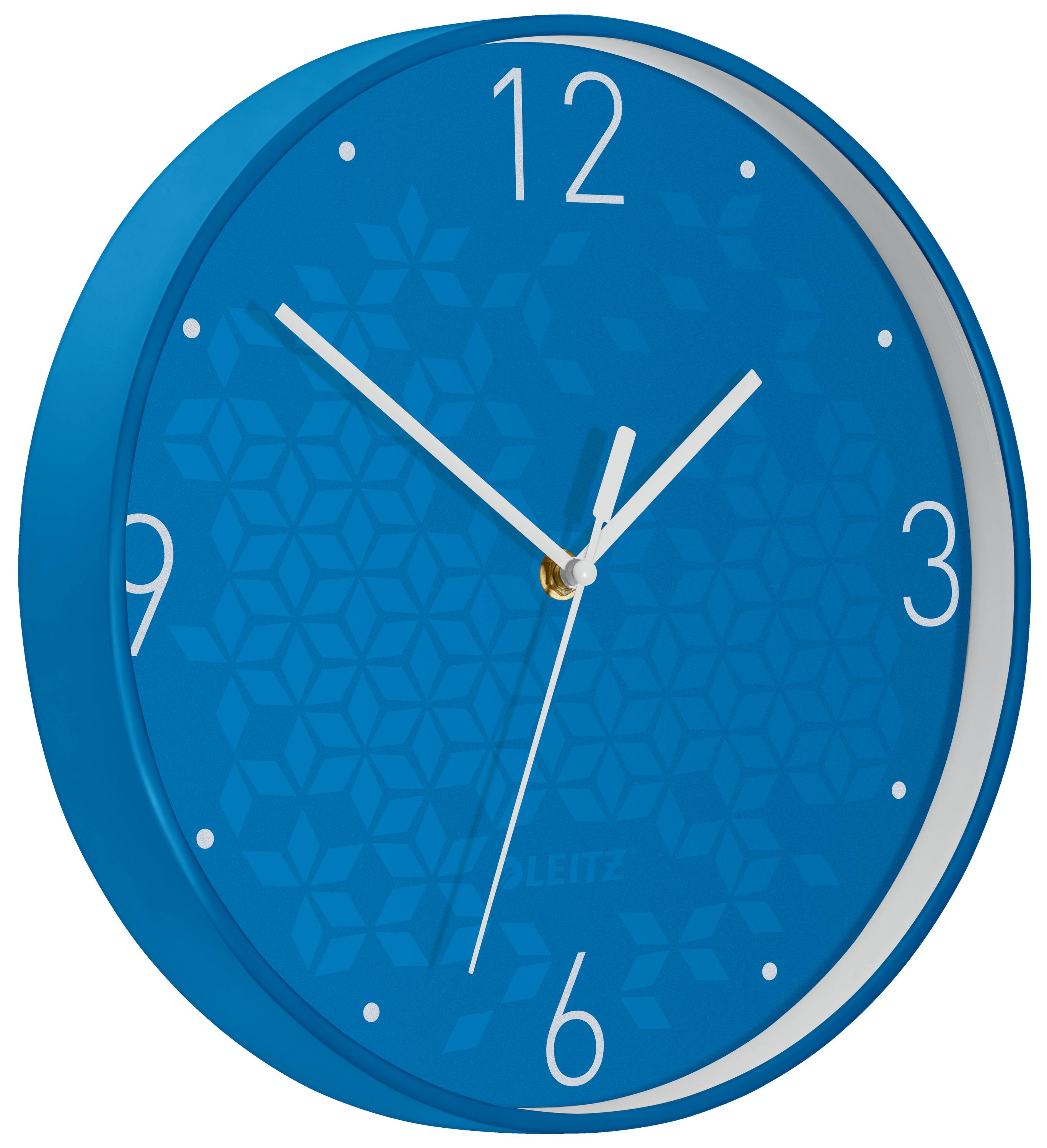 Wanduhr Wow Kunststoff 29cm blau-2