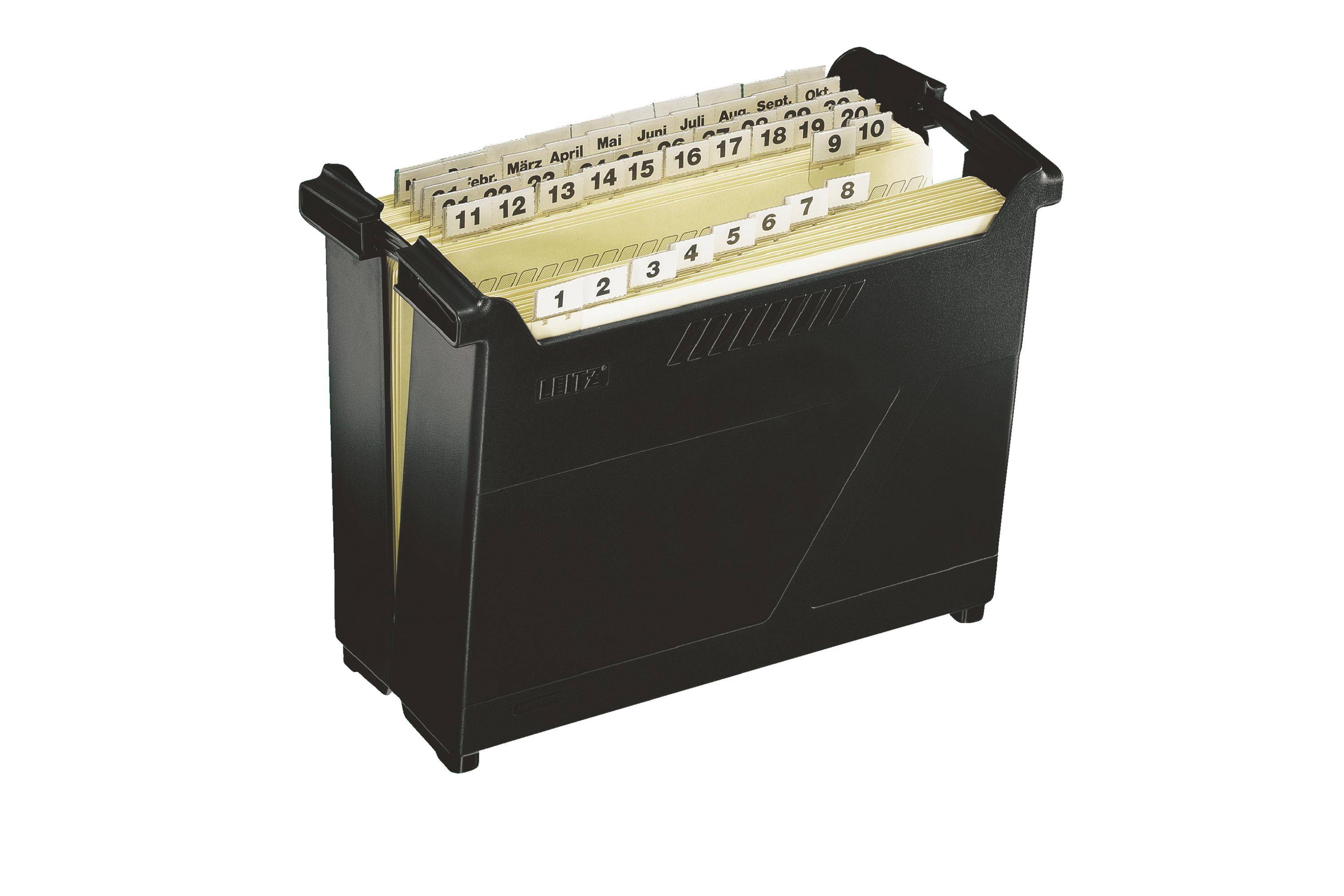 LEITZ ALPHA Hängeregistratur-Box, schwarz-2