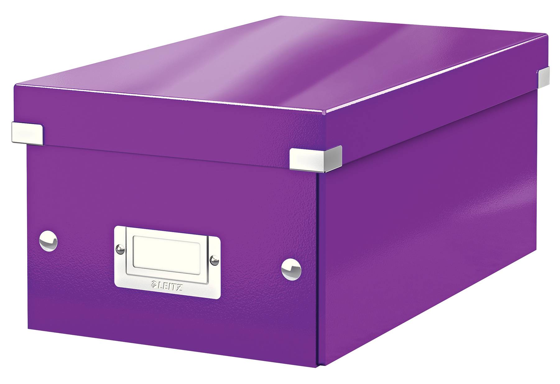 LEITZ DVD-Ablagebox Click & Store WOW, violett (80604262)-1