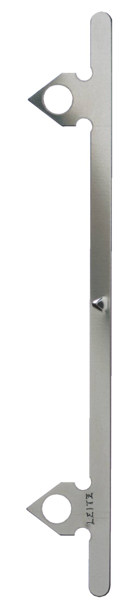 Broschüreneinhänger Metall silber VE=25 Stück-1