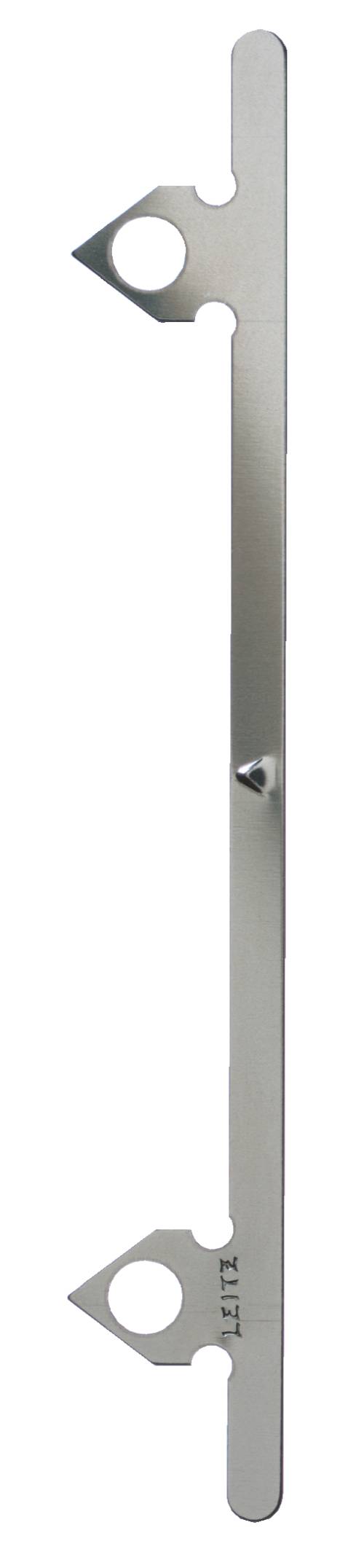 Broschüreneinhänger Metall silber VE=25 Stück-2
