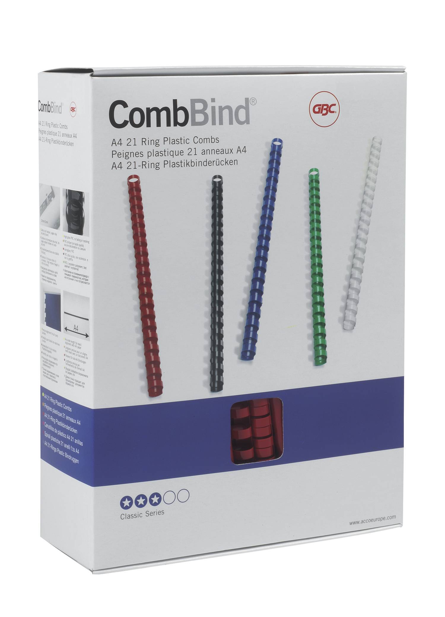 Plastikbinderücken CombBind-2