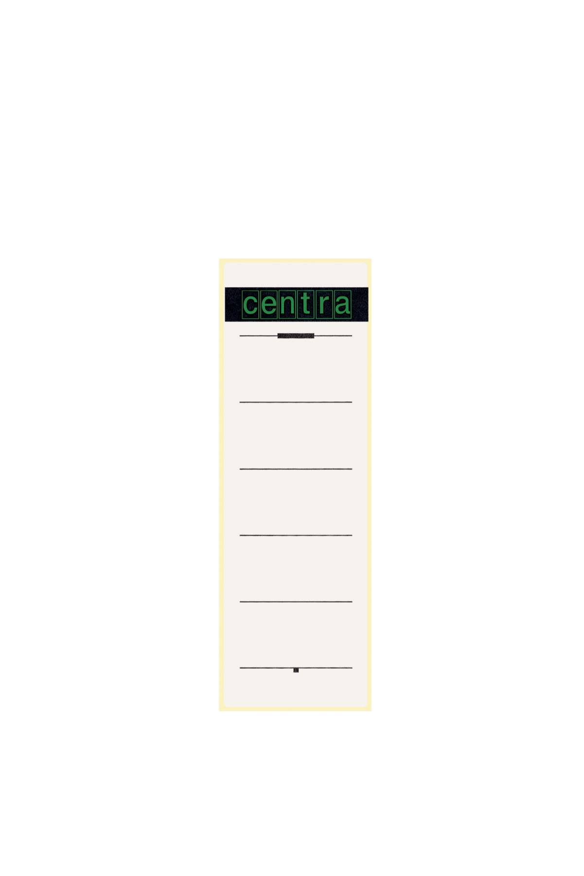 Rückenschilder selbstklebend 61x192mm VE=10 Stück weiß-1