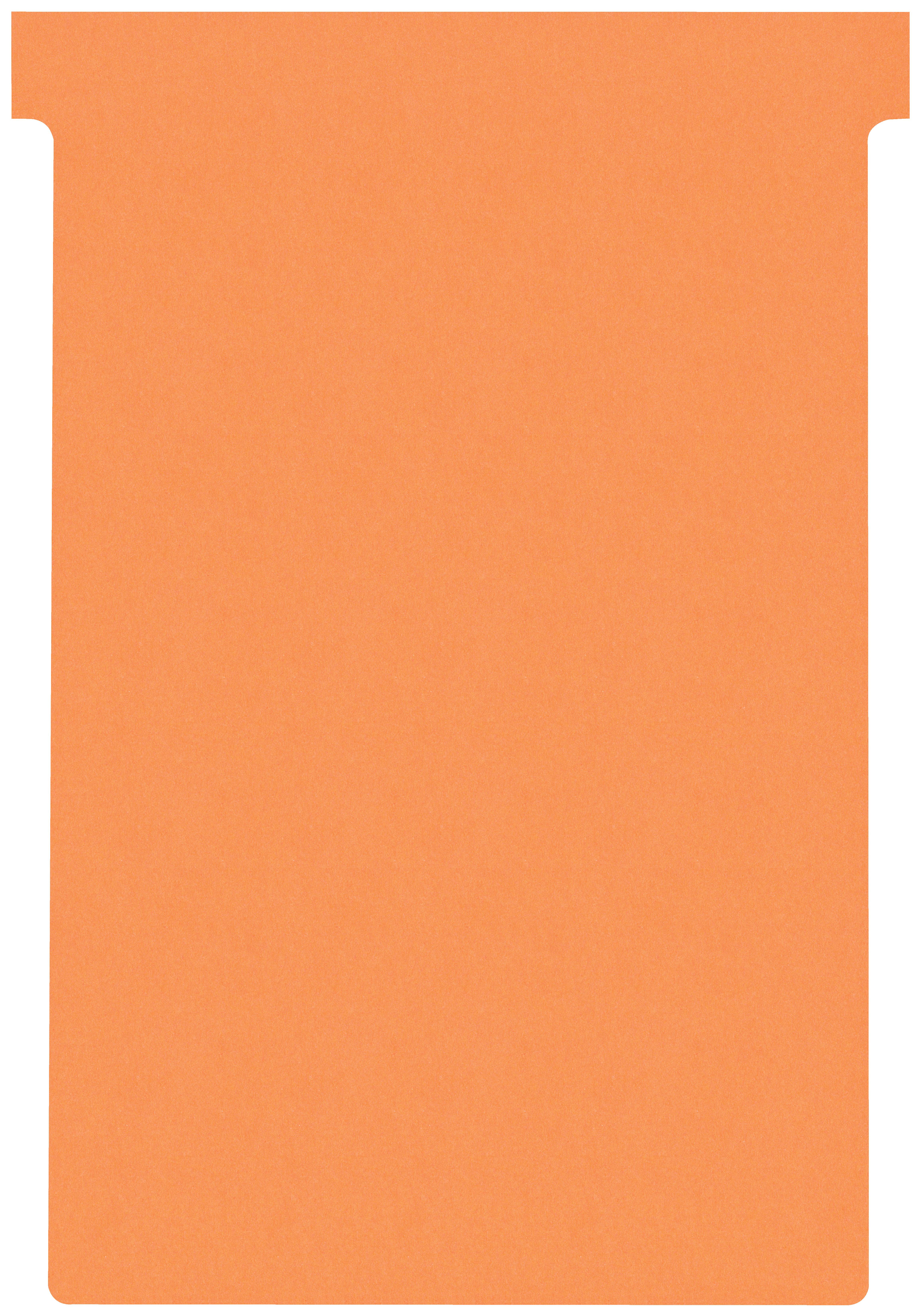 T-Karte Gr. 4 VE=100 Stück orange-1