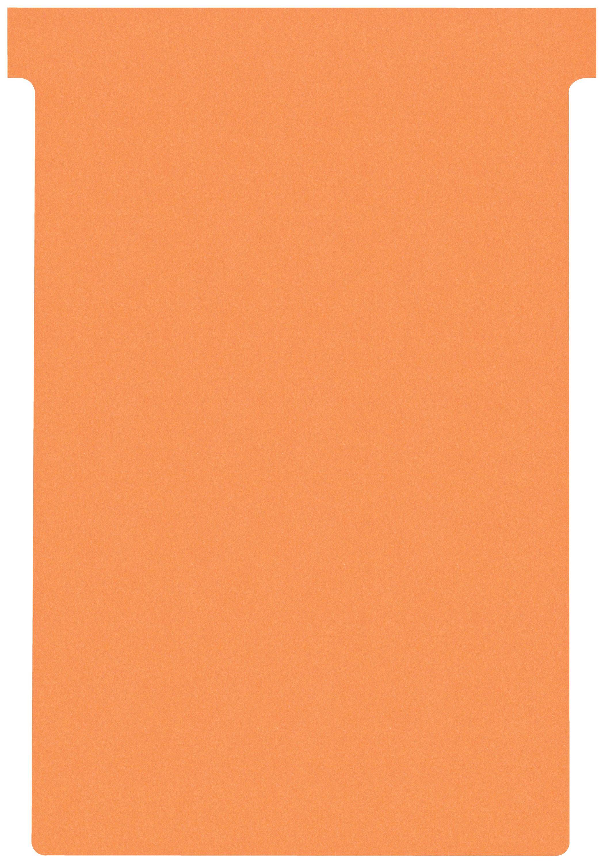T-Karte Gr. 4 VE=100 Stück orange-2