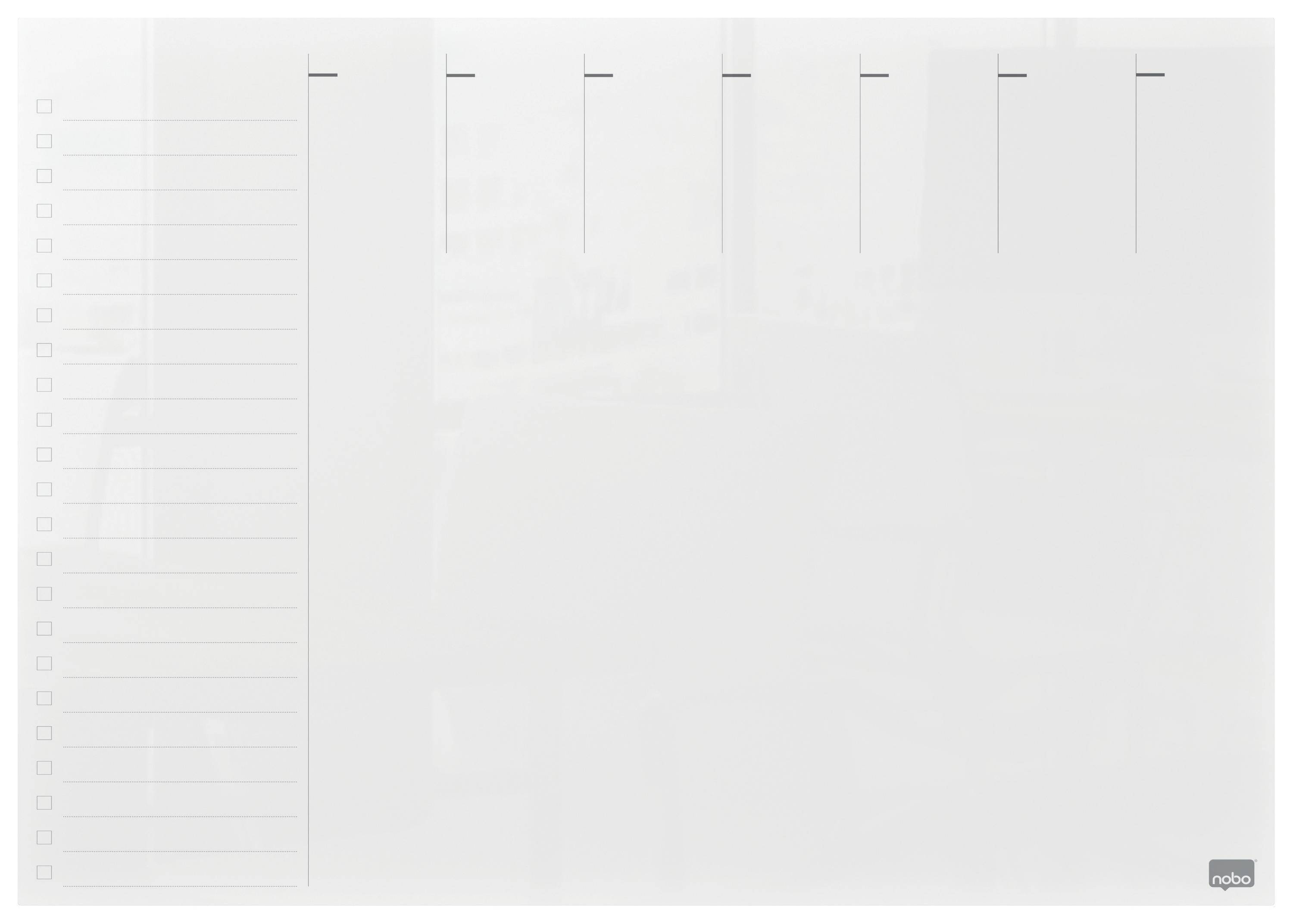 Wochenplaner Acryl - Nobo®-3