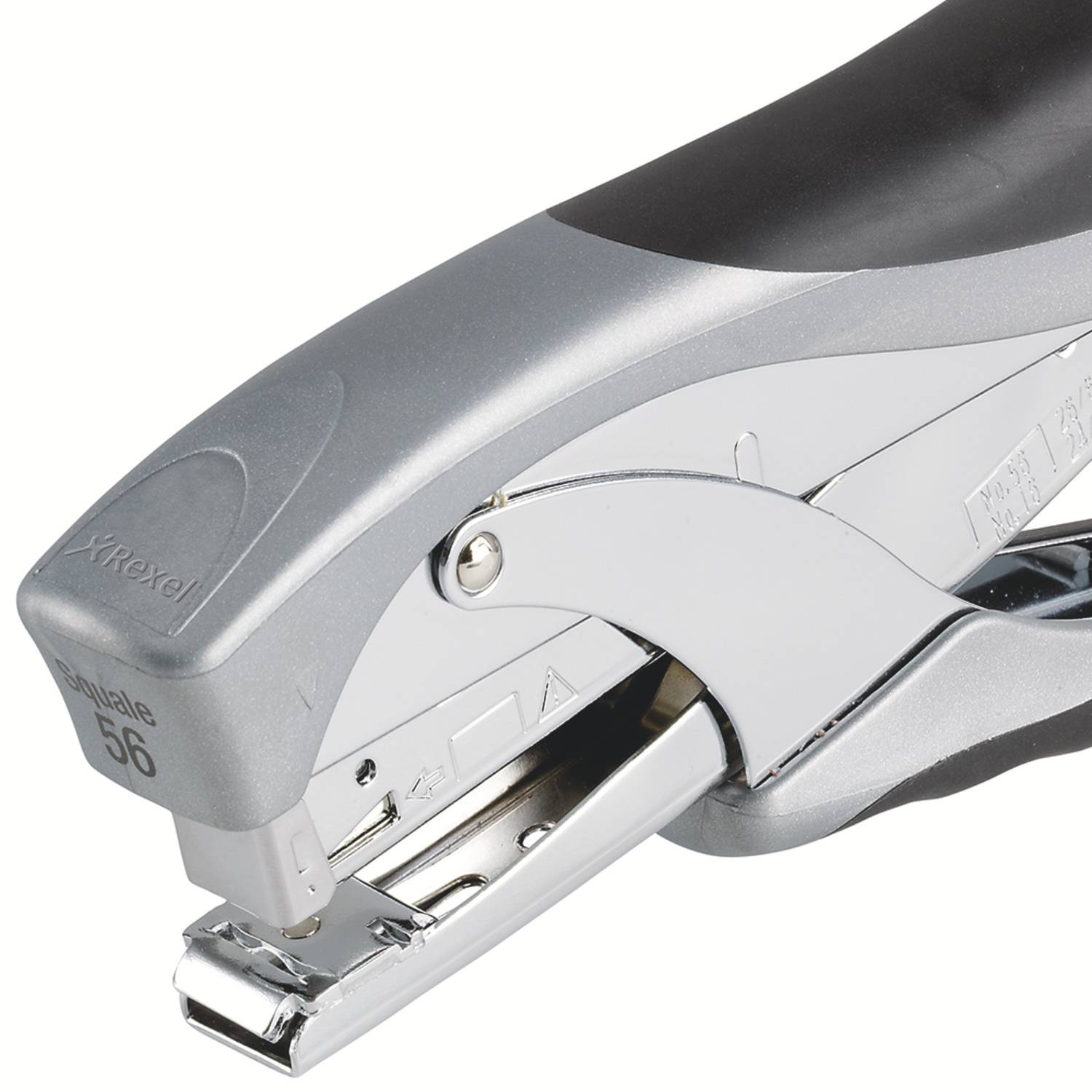 Rexel Heftzange Office 56, silber/schwarz (5250064)-3