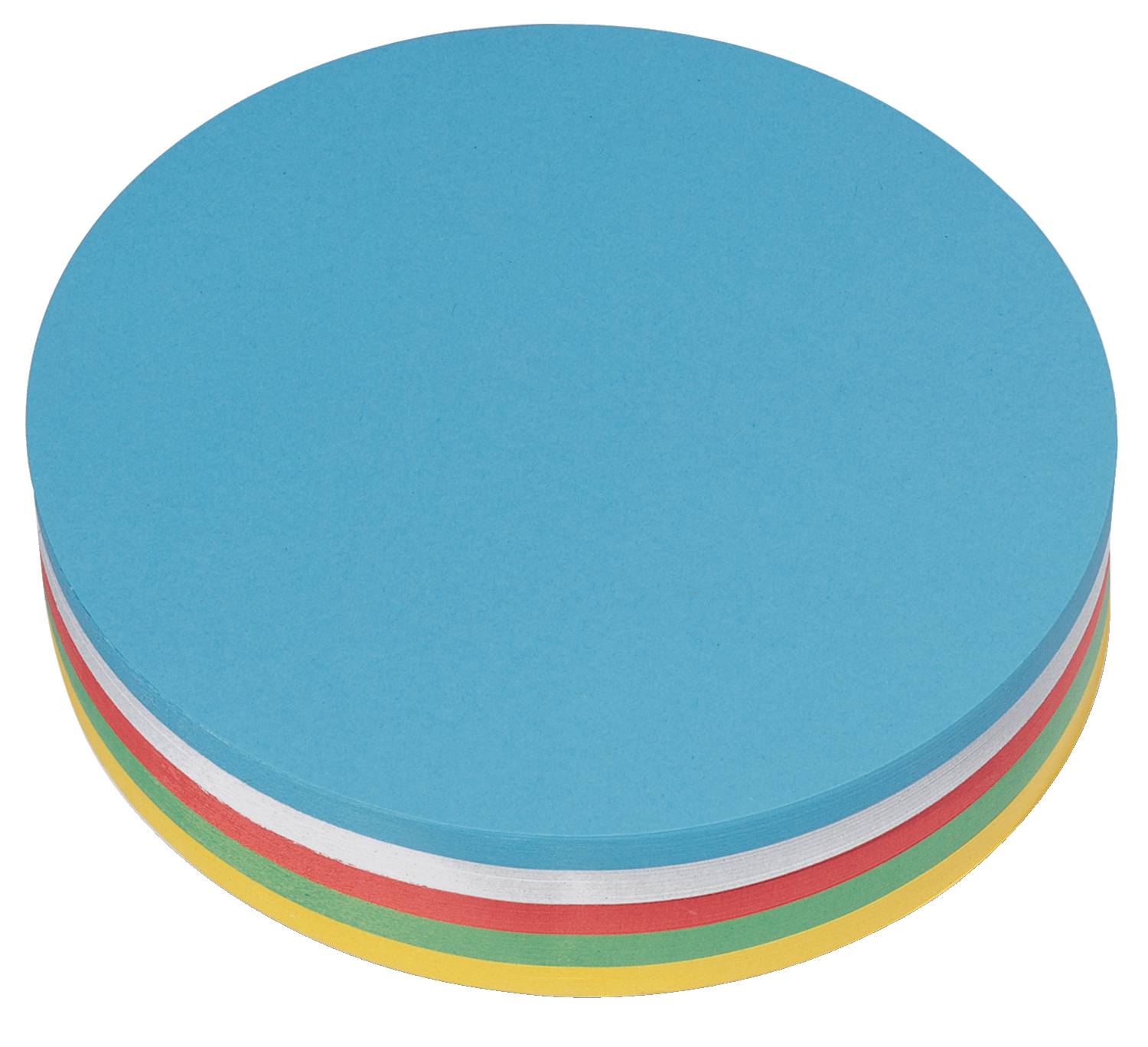 Moderationskarte Kreis 18,5cm VE=250 Stück sortiert-1