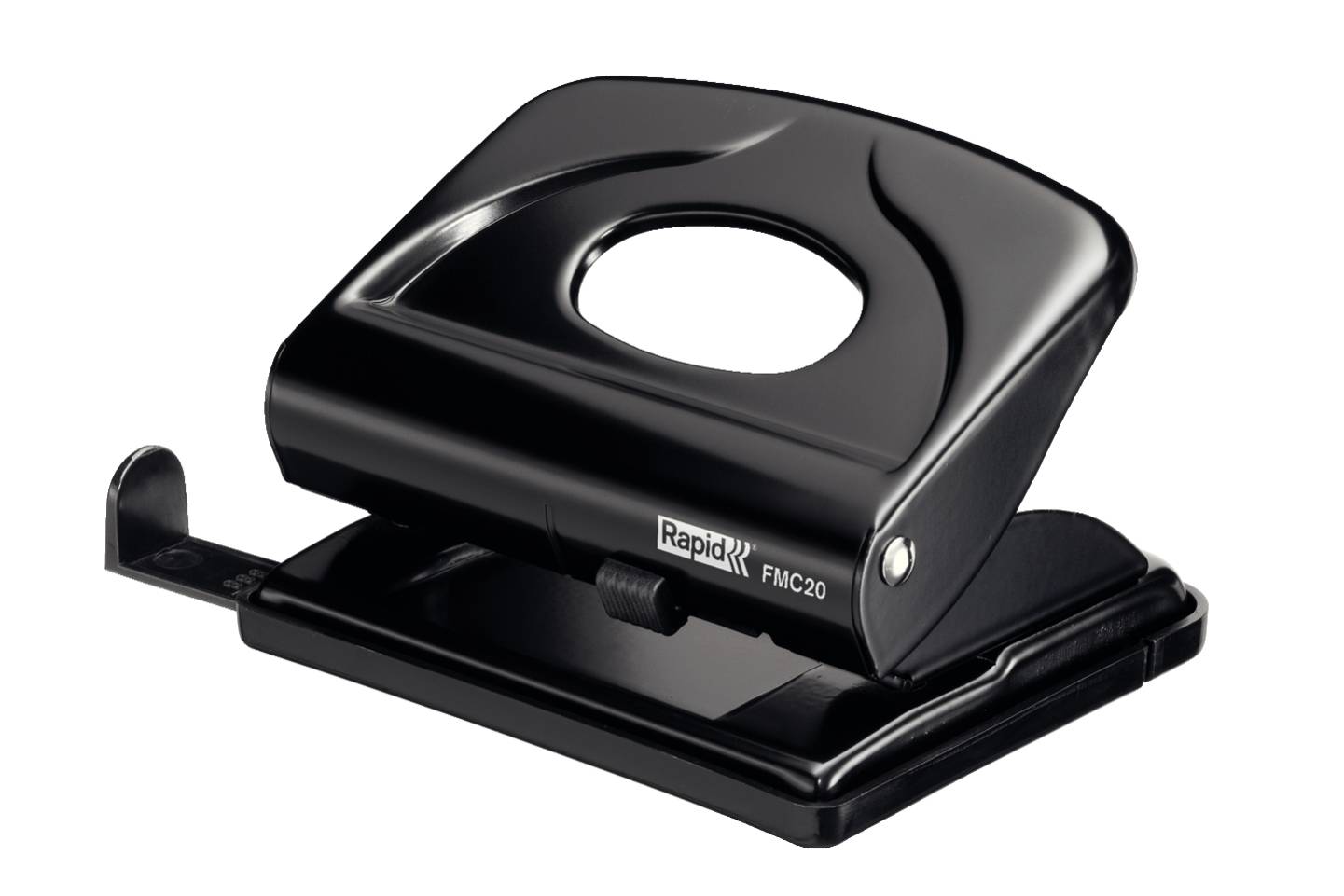 Bürolocher FMC20 Metall 20 Blatt schwarz-1