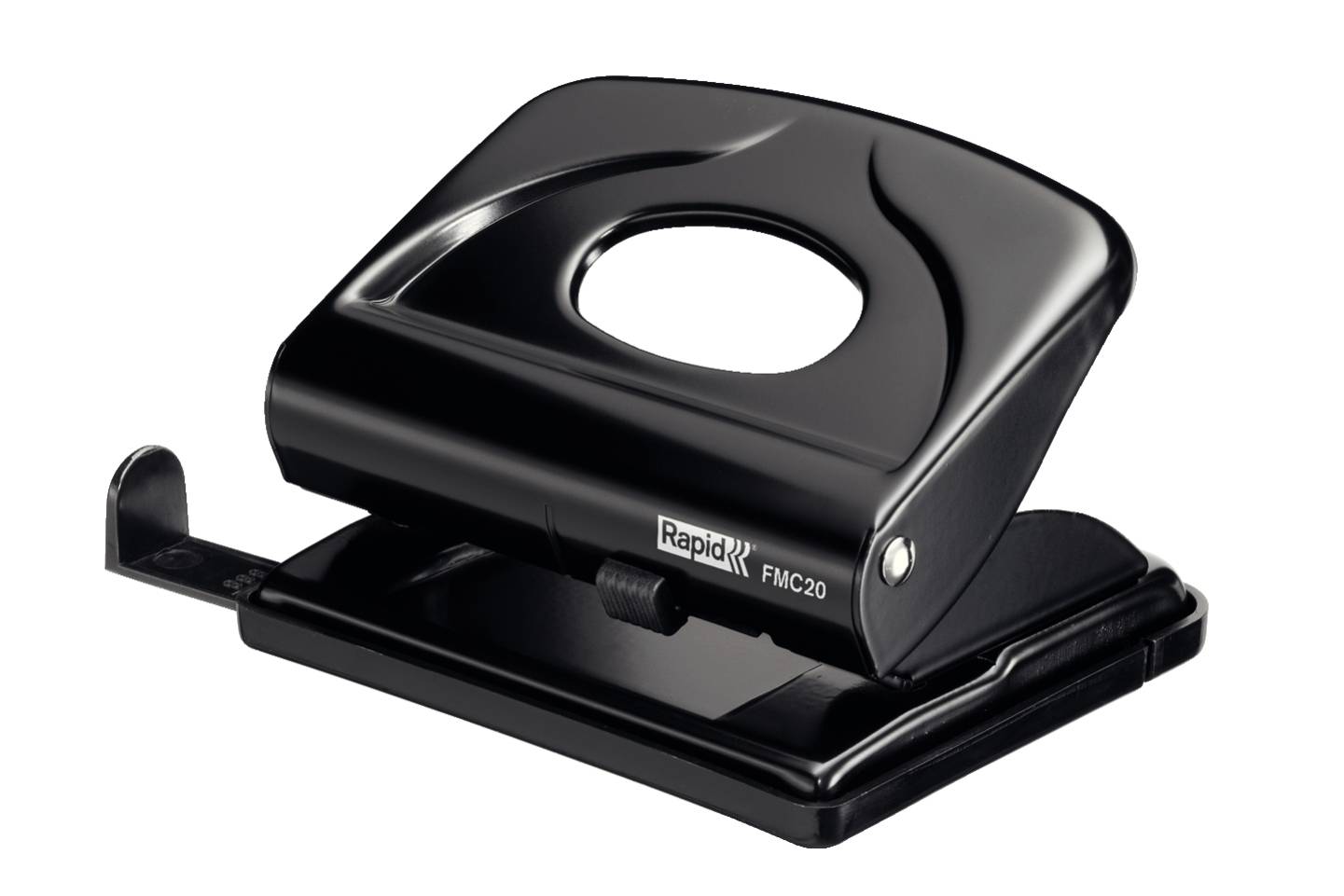 Bürolocher FMC20 Metall 20 Blatt schwarz-2