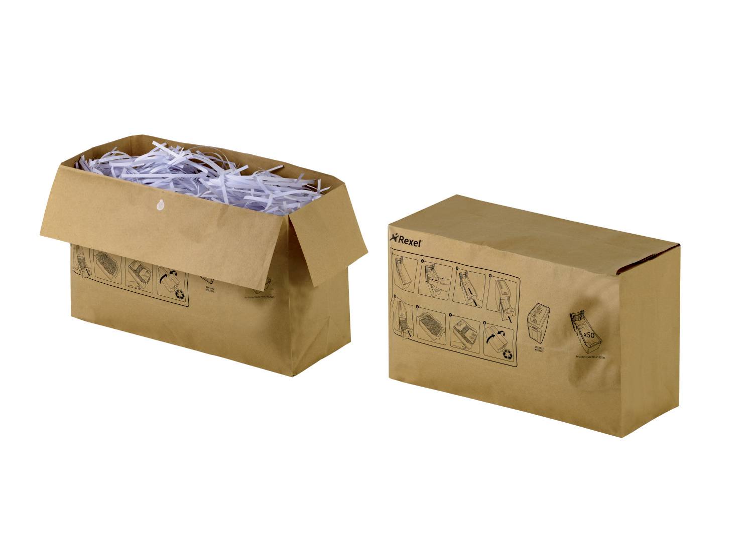 Abfallsack recycelbar Mercury 32l VE=50 Stück-1
