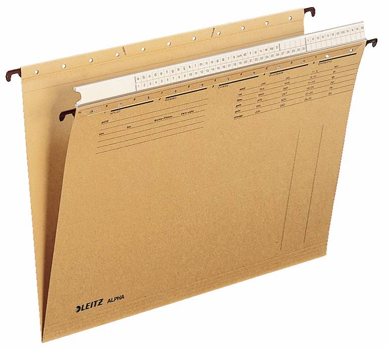 Hängemappe ALPHA® - braun-2